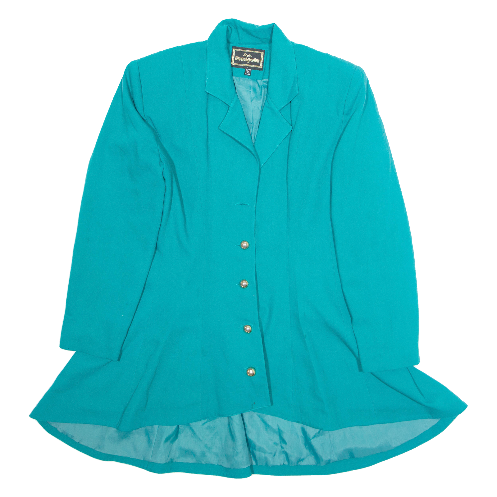 Buy FRANCOIS Womens Overcoat Jacket Blue M Refurbished - $21.83 FRANCOIS Womens Overcoat Jacket Blue M Refurbished - N/A refurbished available on Cerqular