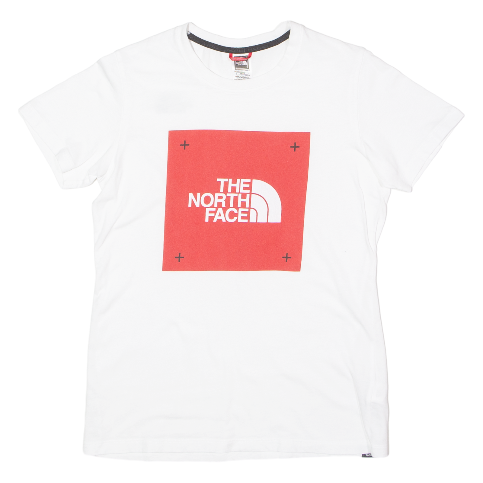 THE NORTH FACE Womens T-Shirt White Crew Neck XS Refurbished - N/A refurbished available on Cerqular