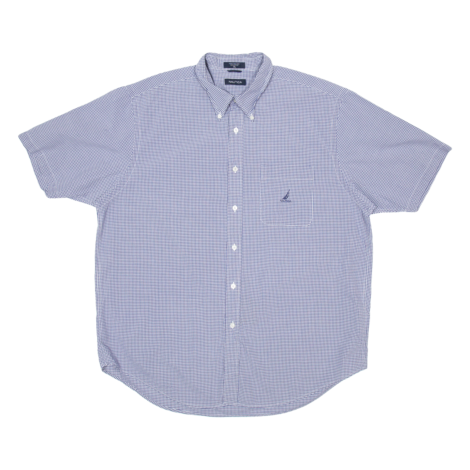 Buy NAUTICA Mens Shirt Blue Gingham XL Refurbished - $23.39 NAUTICA Mens Shirt Blue Gingham XL Refurbished - N/A refurbished available on Cerqular