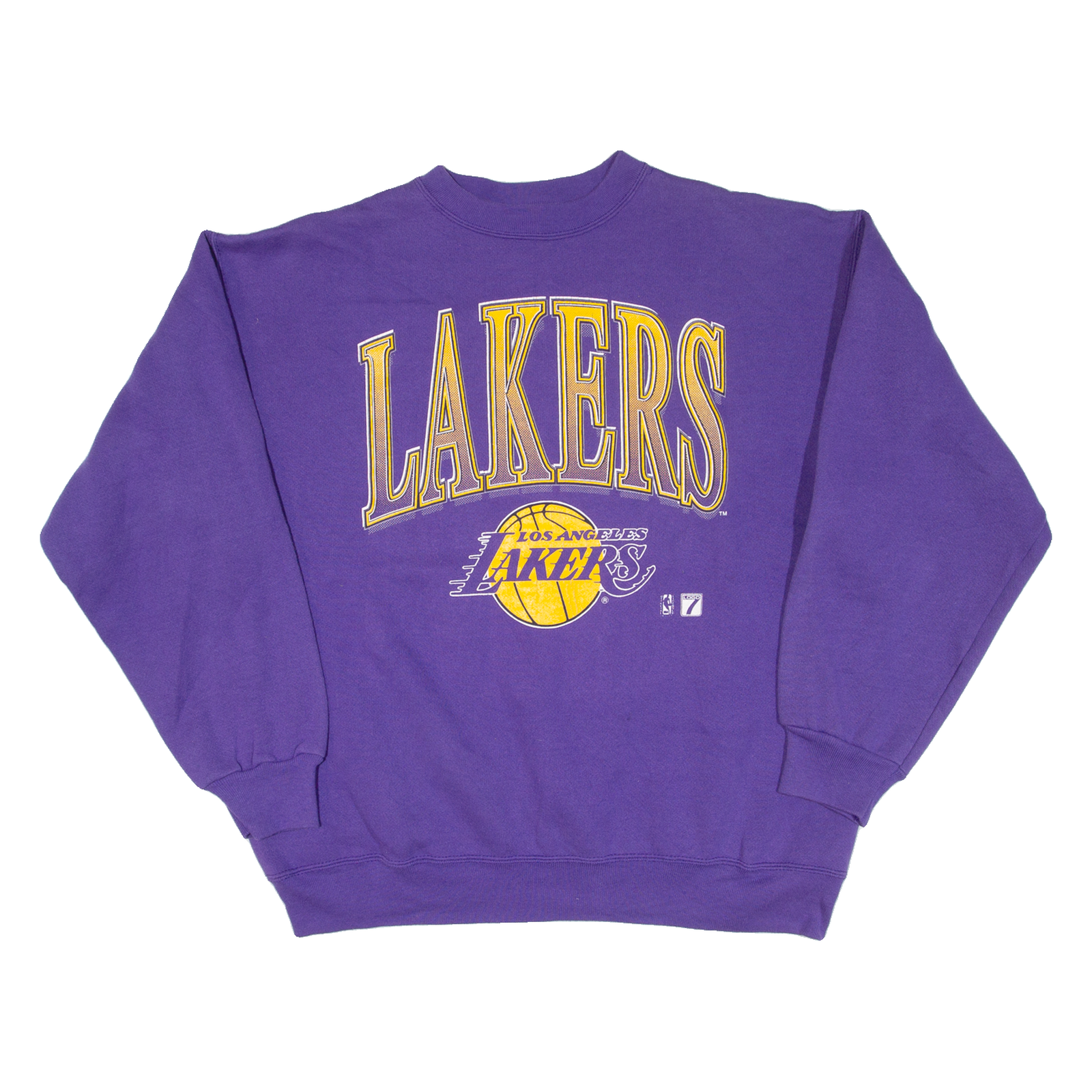 TULTEX Los Angeles Lakers Mens Sweatshirt Purple USA XL Refurbished - N/A refurbished available on Cerqular
