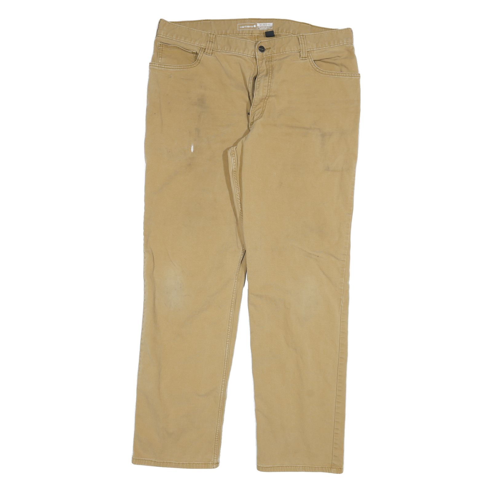 CARHARTT Mens Jeans Relaxed Straight Denim Light W36 L31 Workwear Cotton Blend Refurbished - N/A refurbished available on Cerqular