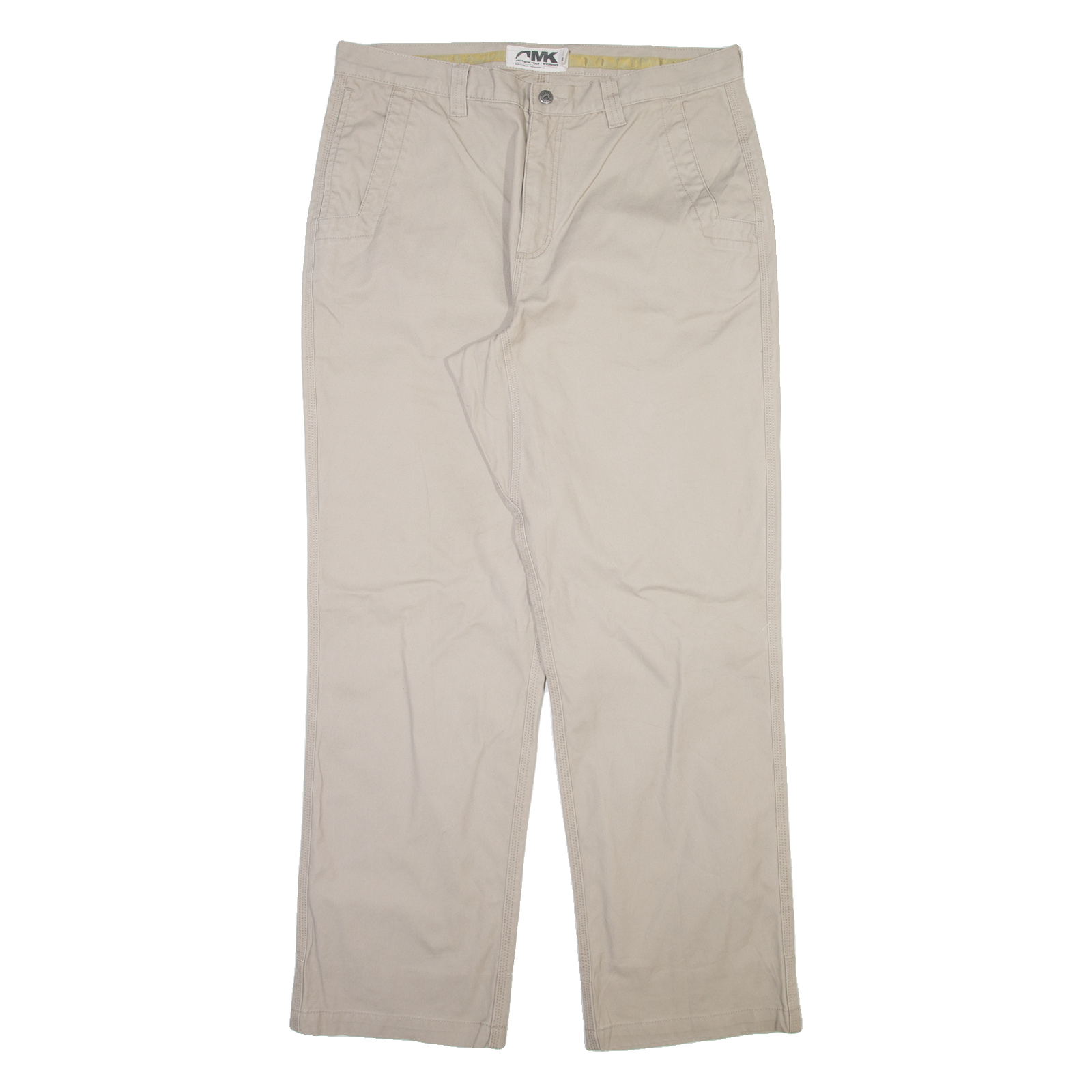 MOUNTAIN KHAKIS Mens Trousers Beige Regular Straight W38 L32 Refurbished - N/A refurbished available on Cerqular
