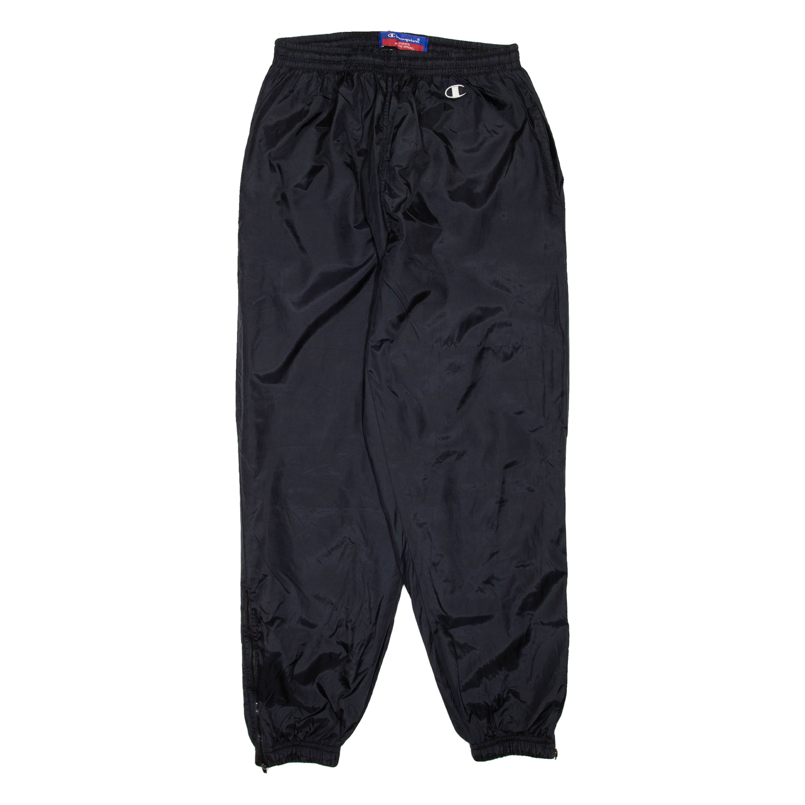 CHAMPION Lined Mens Joggers Black Tapered M W26 L29 Refurbished - N/A refurbished available on Cerqular