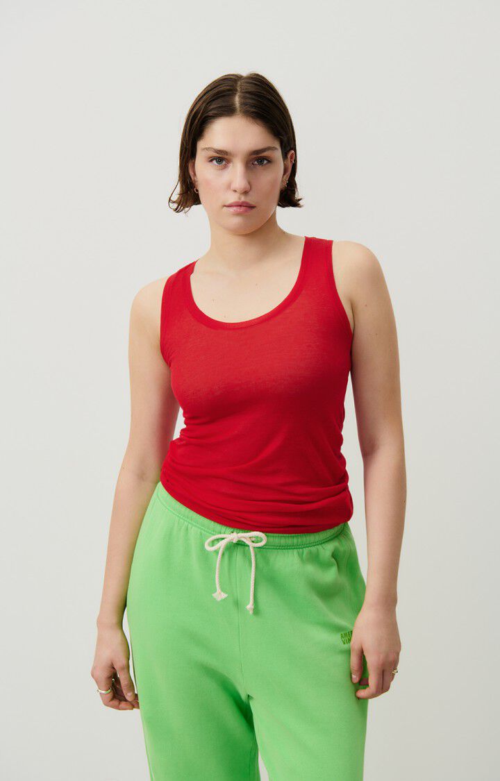 Tank Mas00 Piment | Color: PIMENT | Size: M Refurbished - Rue Madame is a known brand, and the standardized name is " refurbished available on Cerqular