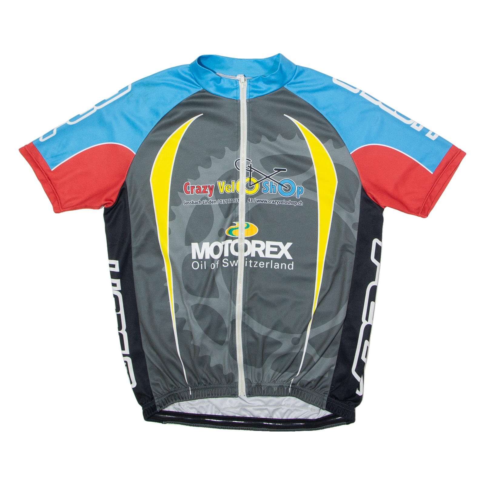 Buy Crazy Velo Shop Full Zip Cycling Mens Jersey Grey High Neck L Refurbished - $16.89 Crazy Velo Shop Full Zip Cycling Mens Jersey Grey High Neck L Refurbished - N/A refurbished available on Cerqular