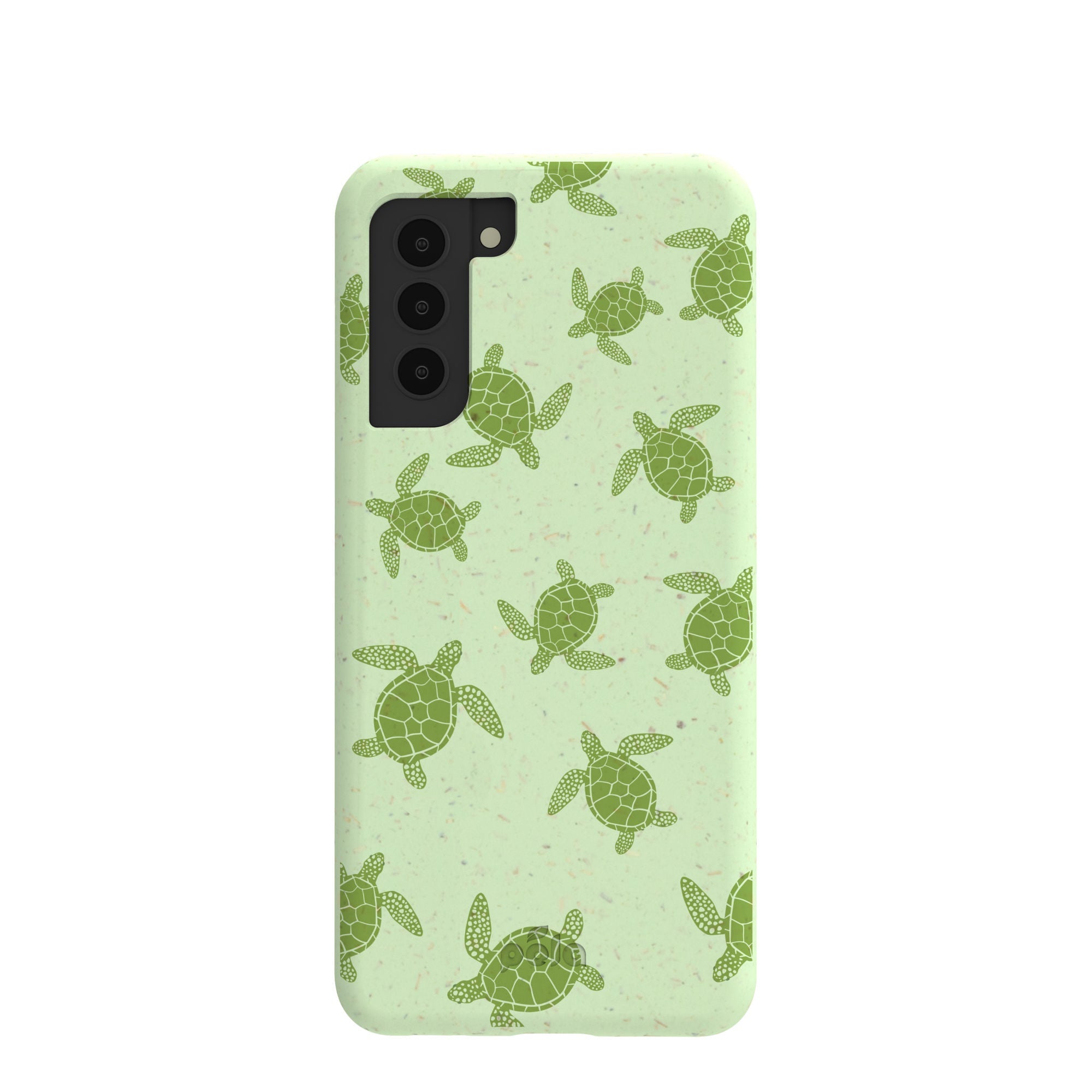 Sage Green Tiny Turtles Samsung Galaxy S21 Case Refurbished - Pela Case refurbished available on Cerqular