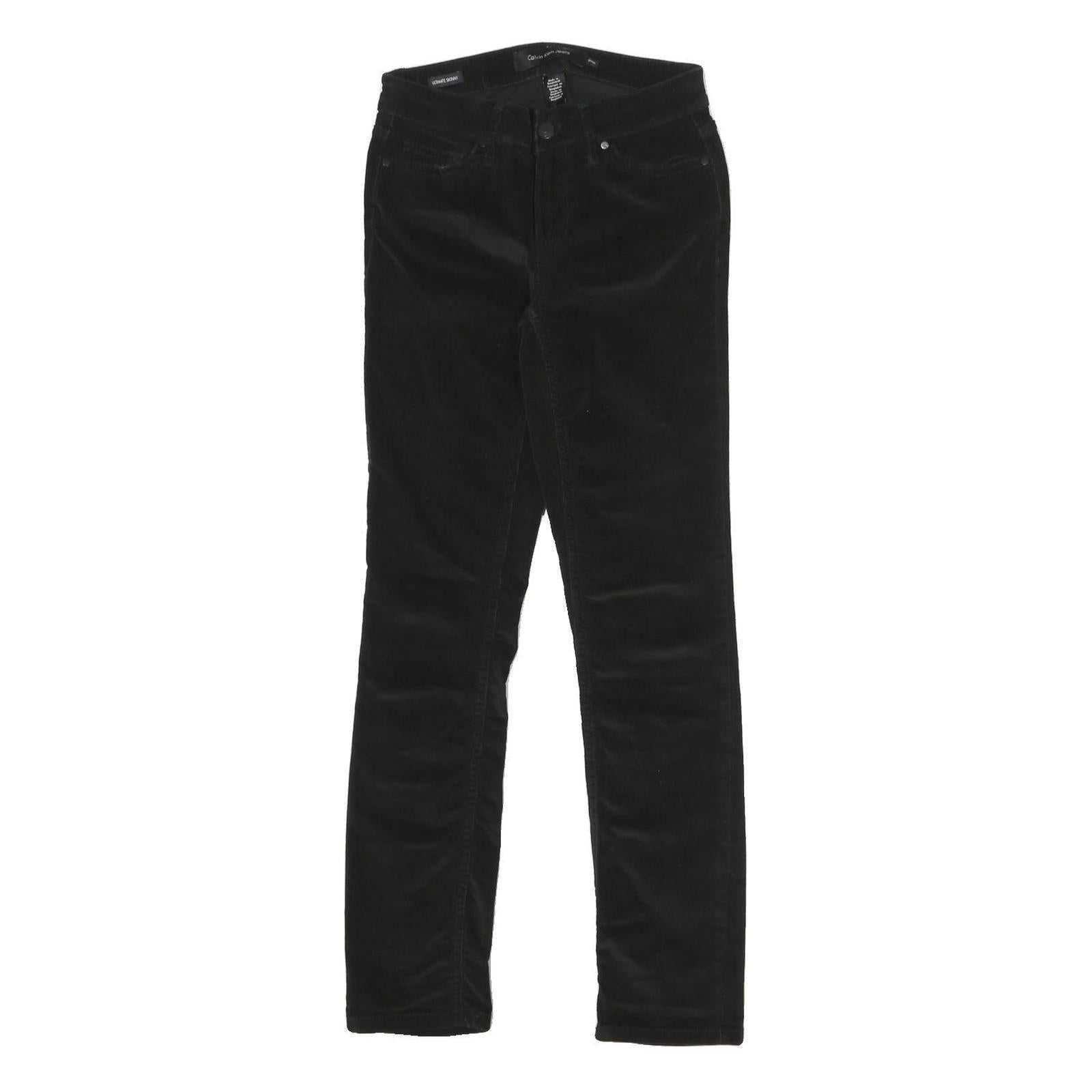 Buy CALVIN KLEIN JEANS Womens Cotton Blend Black Slim Skinny Trousers W25 L28 Refurbished - $33.79 CALVIN KLEIN JEANS Womens Cotton Blend Black Slim Skinny Trousers W25 L28 Refurbished - N/A refurbished available on Cerqular