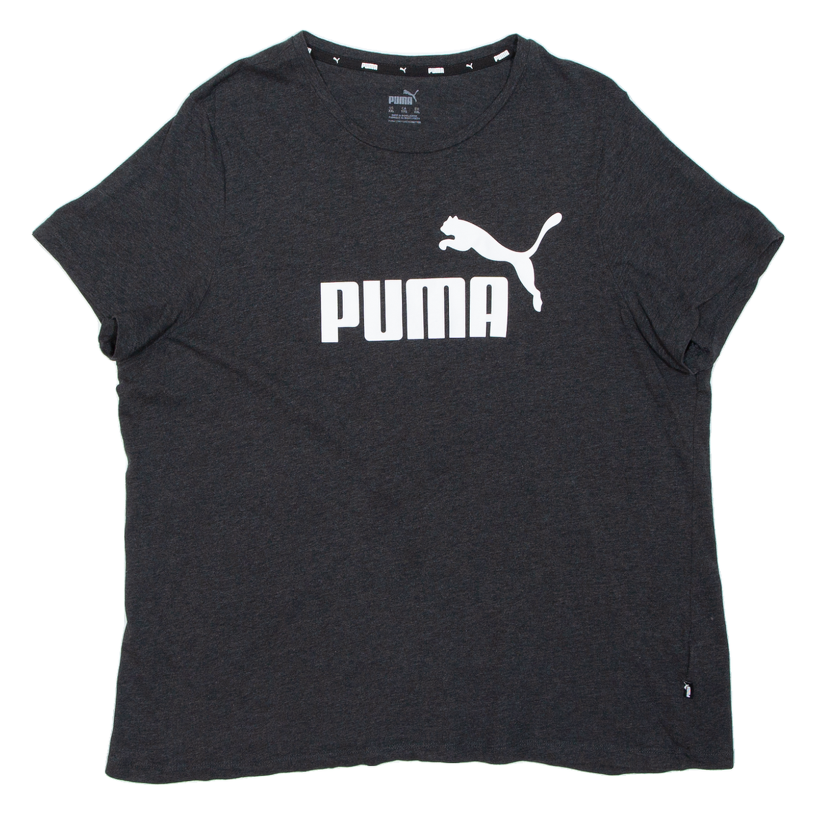 PUMA Womens T-Shirt Grey 2XL Refurbished - N/A refurbished available on Cerqular