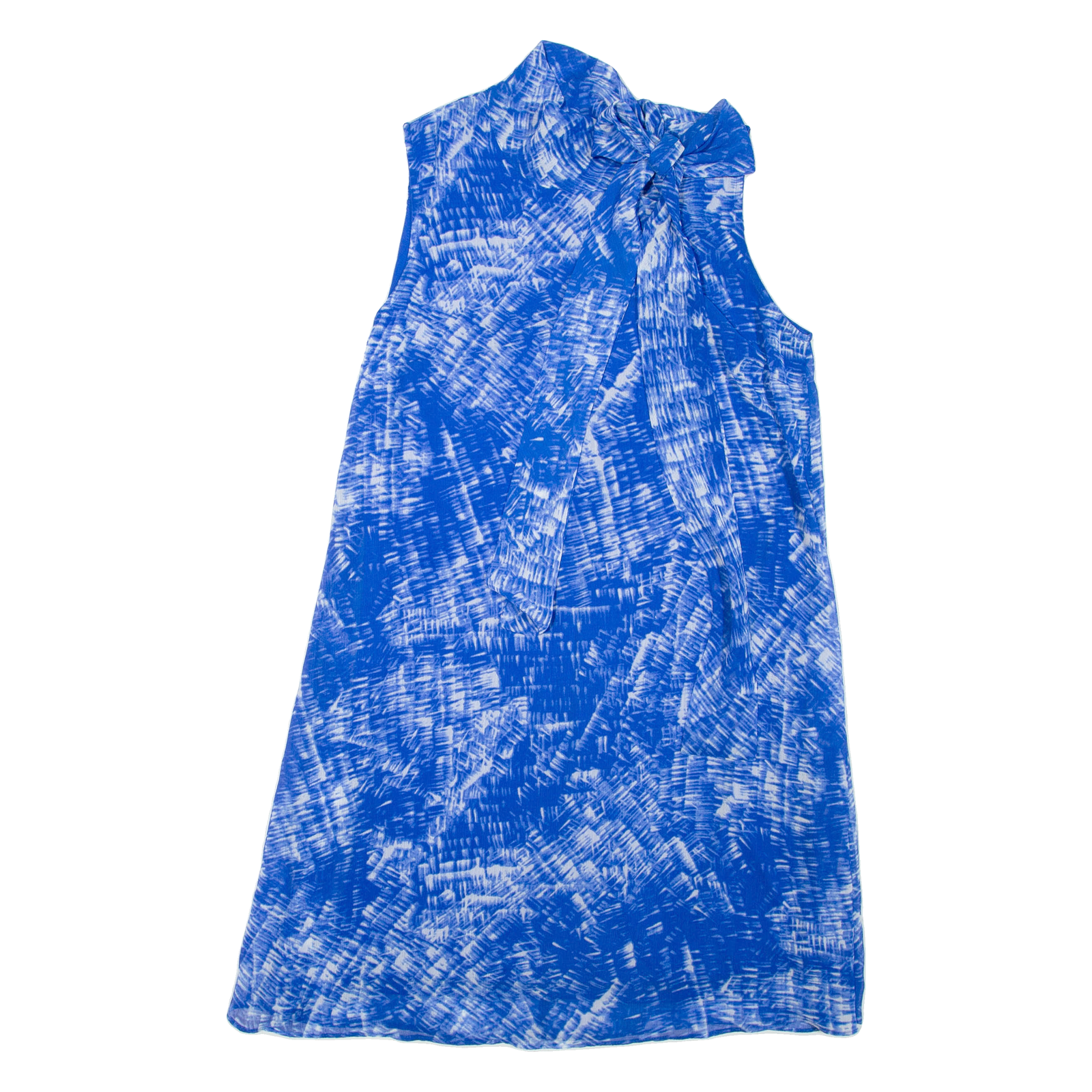DKNY Womens Day Dress Blue Sleeveless Knee Length M Refurbished - N/A refurbished available on Cerqular
