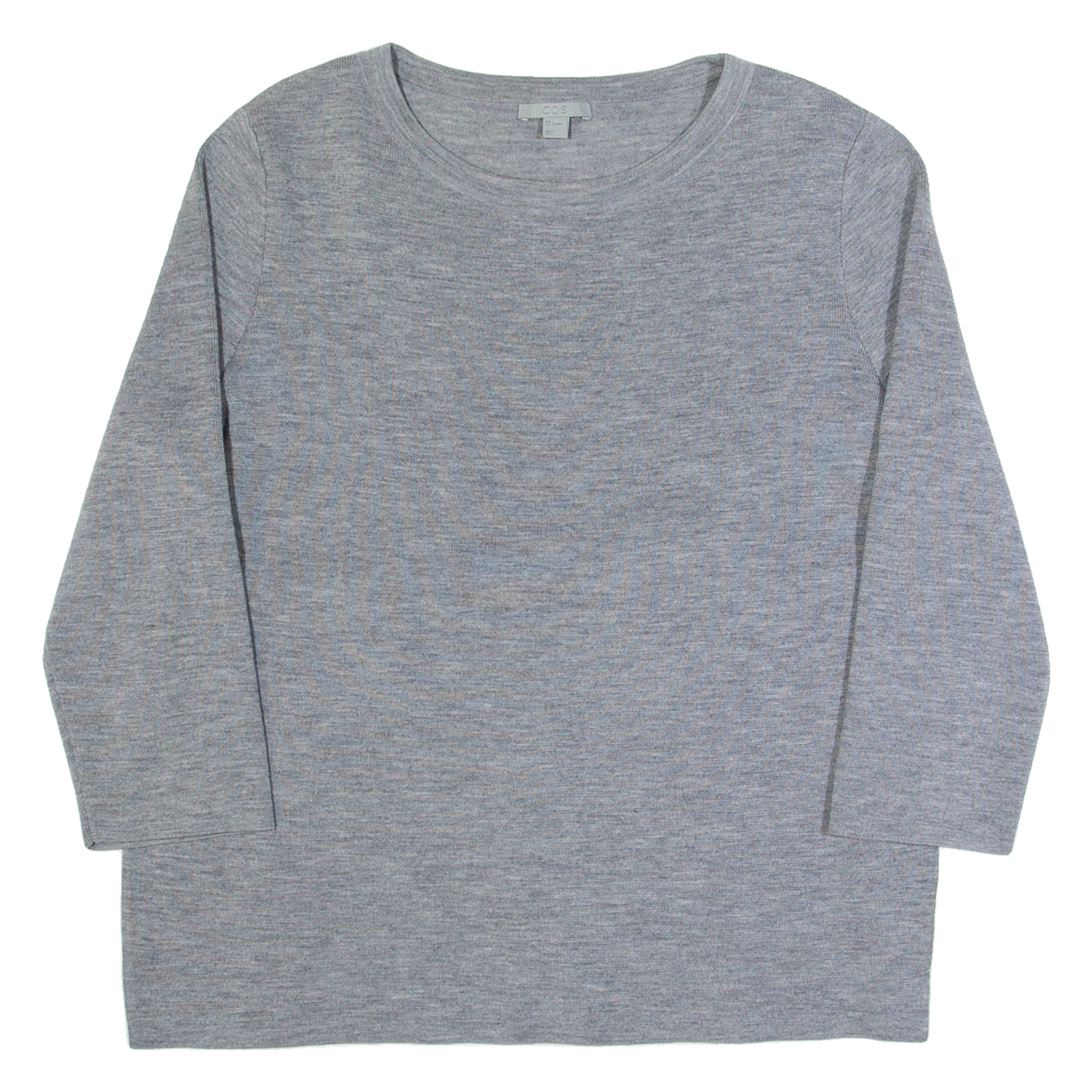 COS Shirt Underlay Womens Jumper Grey Tight Knit Wool S Refurbished - N/A refurbished available on Cerqular