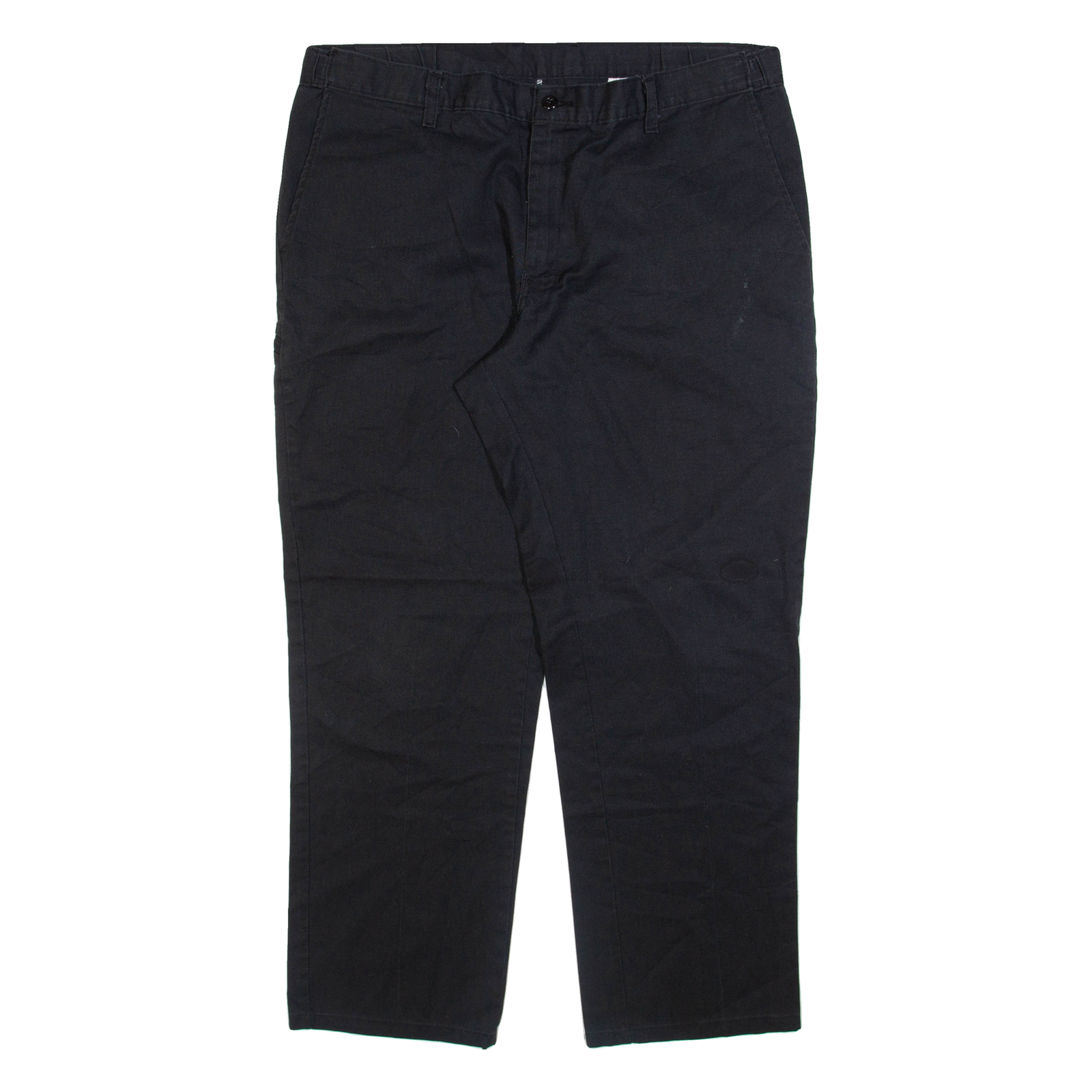 DICKIES Mens Trousers Black Regular Straight W38 L30 Refurbished - N/A refurbished available on Cerqular