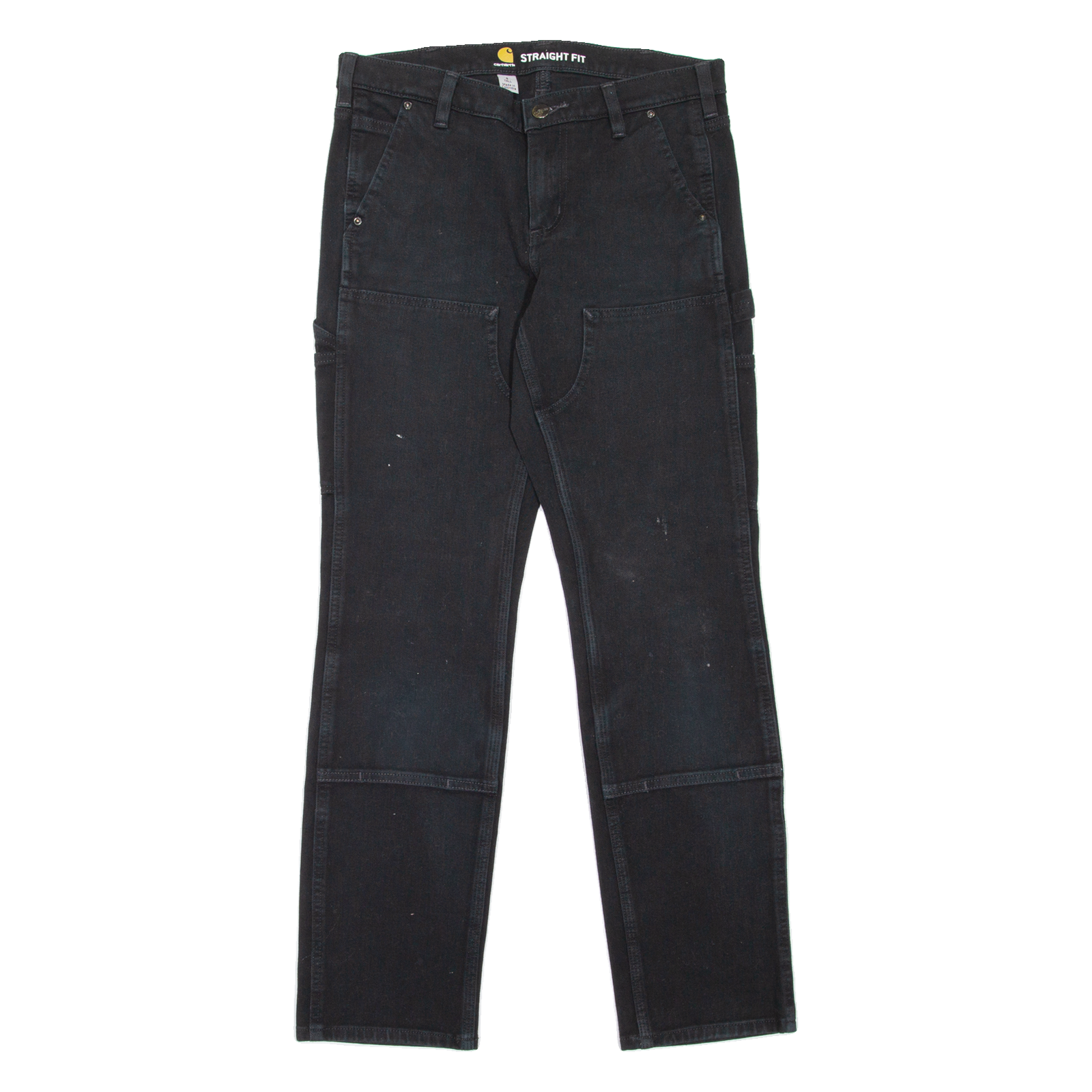 CARHARTT Carpenter Workwear Womens Jeans Black Slim Straight W29 L29 Refurbished - N/A refurbished available on Cerqular