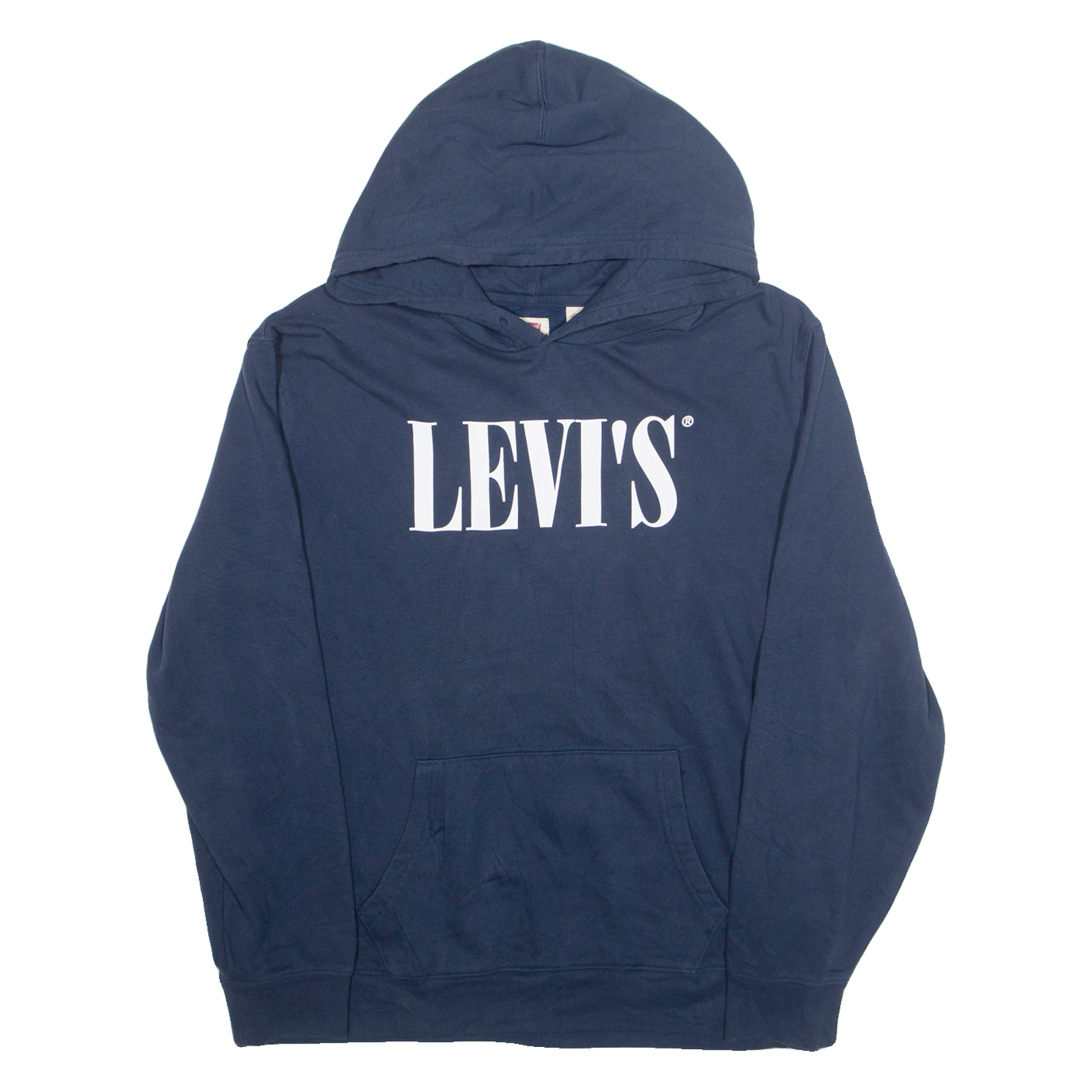 LEVI'S Mens Blue Hoodie L Refurbished - N/A refurbished available on Cerqular