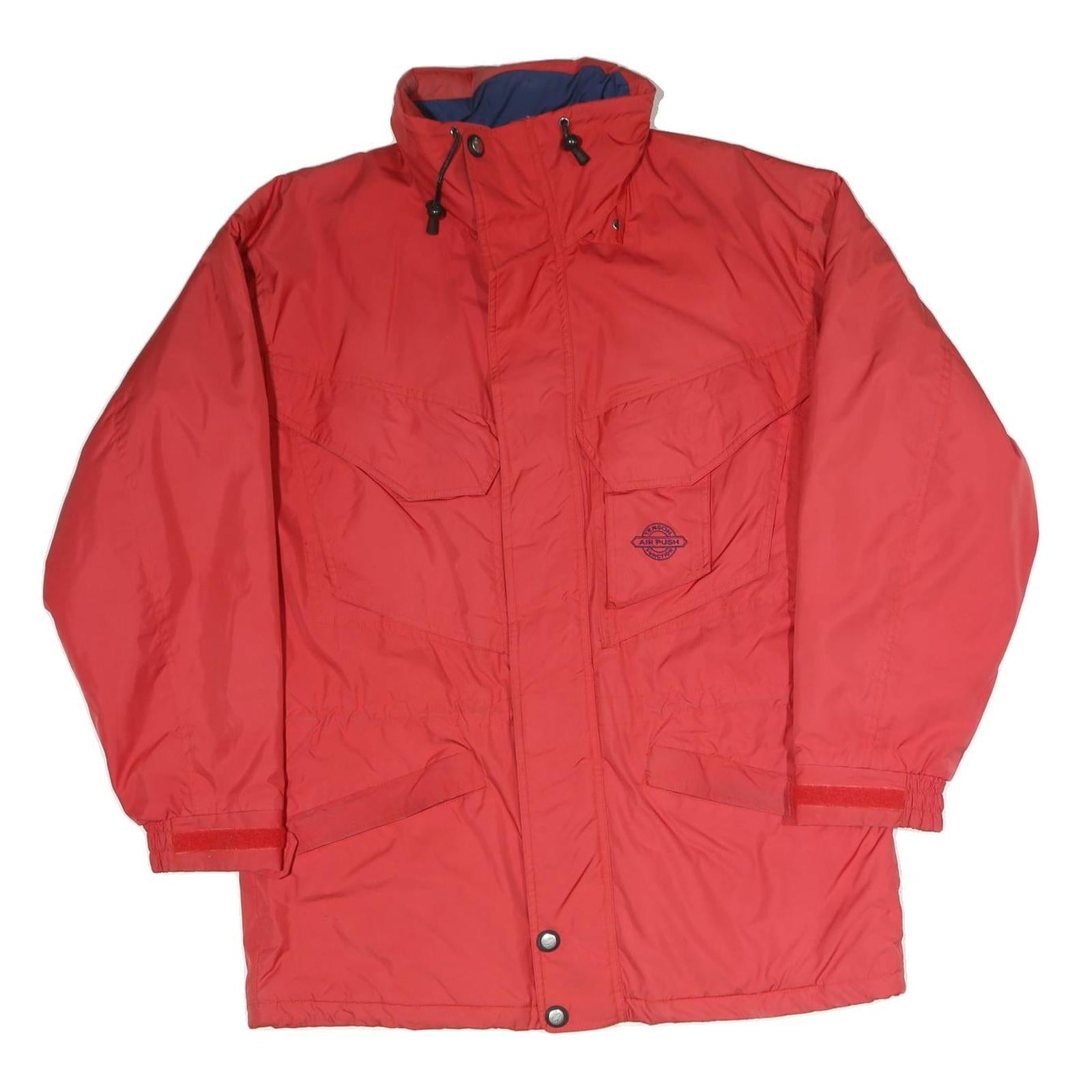 AIR PUSH Mens Red L Polyester Blend Jacket Zip Long Sleeve Outdoor Casual Refurbished - N/A refurbished available on Cerqular