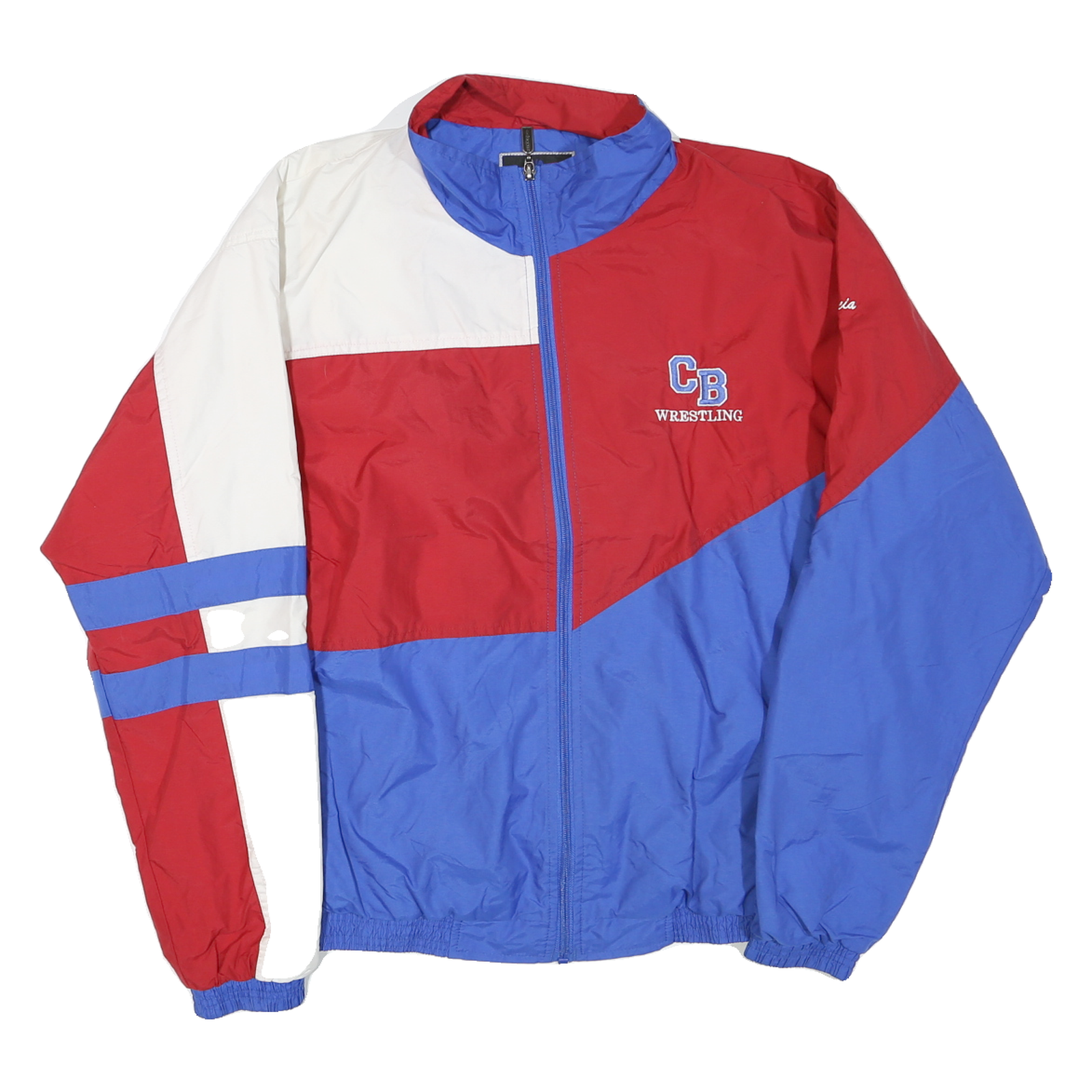 Buy HOLLOWAY Mens Red White & Blue Zip Jacket M Polyester Blend Colourblock Refurbished - $25.99 HOLLOWAY Mens Red White & Blue Zip Jacket M Polyester Blend Colourblock Refurbished - N/A refurbished available on Cerqular
