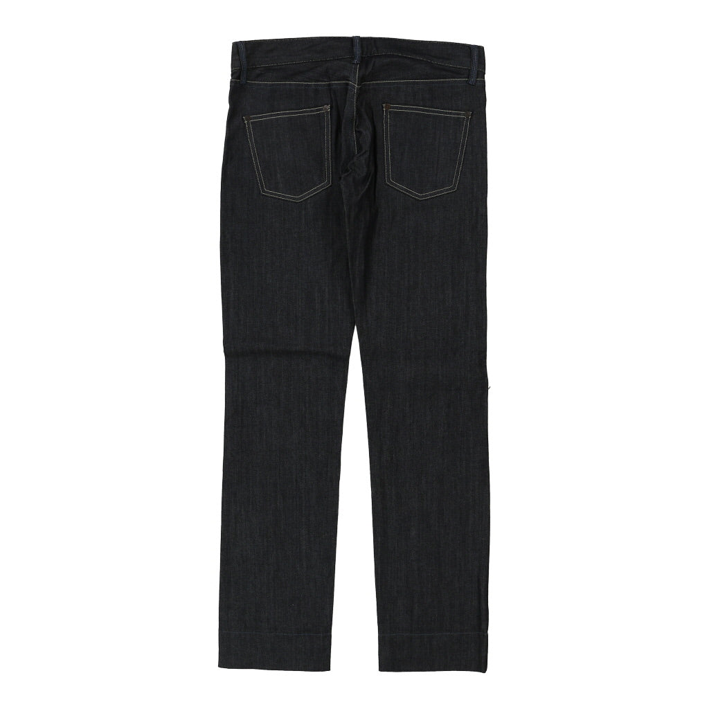 Isko Jeans - 32W UK 10 Dark Wash Cotton Refurbished - Thrifted (note: this is a term often used to describe second- refurbished available on Cerqular
