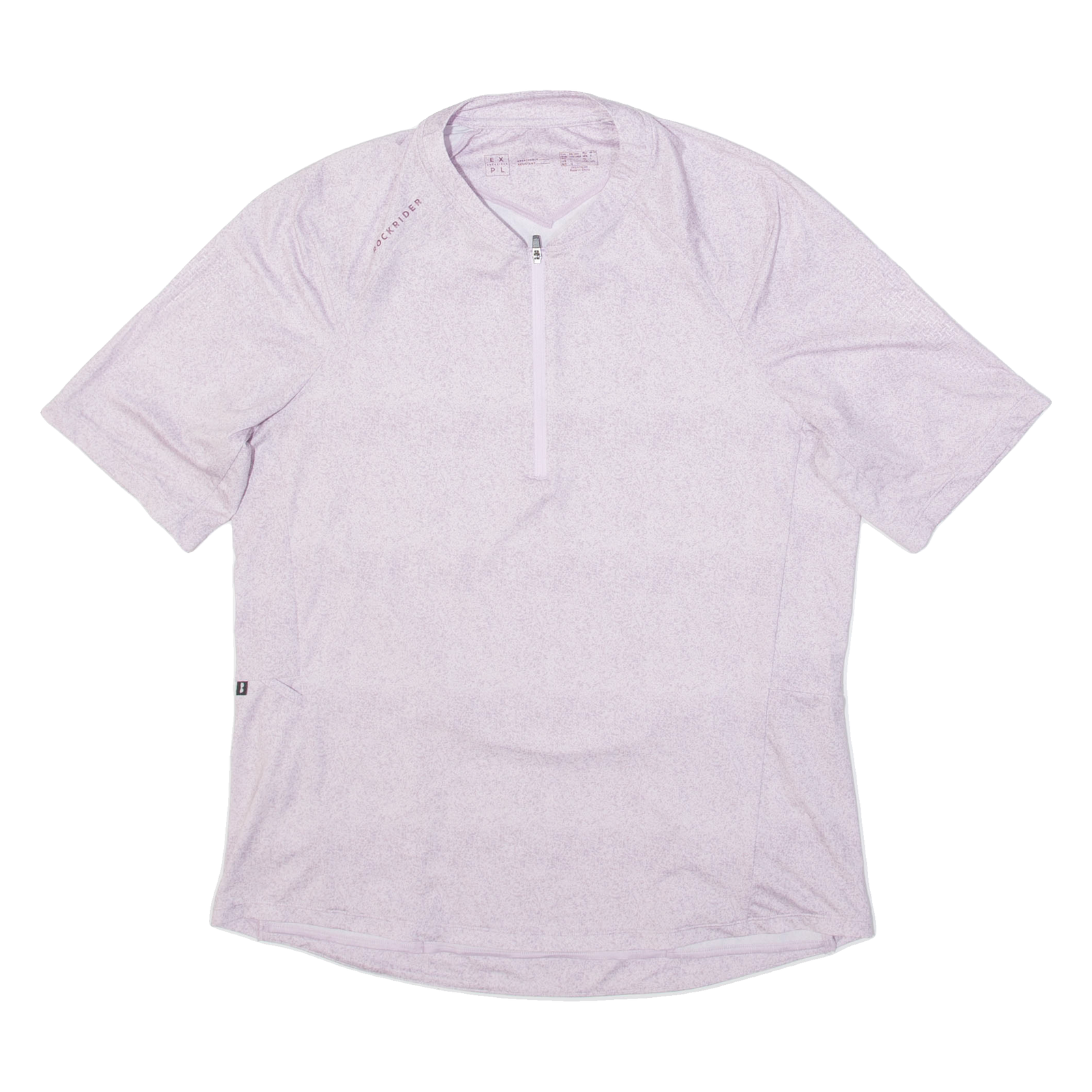 ROCKRIDER Cycling Womens Jersey Pink 1/4 Zip L Refurbished - N/A refurbished available on Cerqular