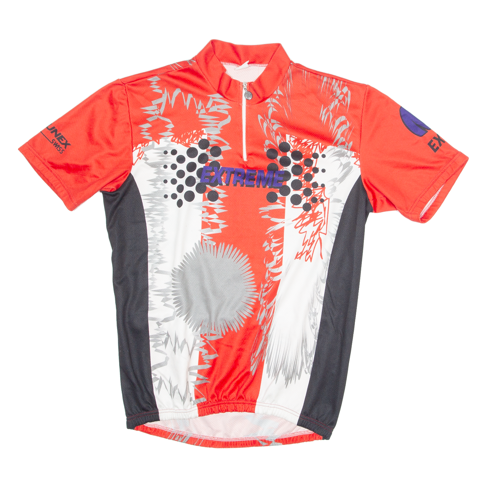 BRUNEX Cycling Mens Jersey Red 90s 1/4 Zip M Refurbished - N/A refurbished available on Cerqular