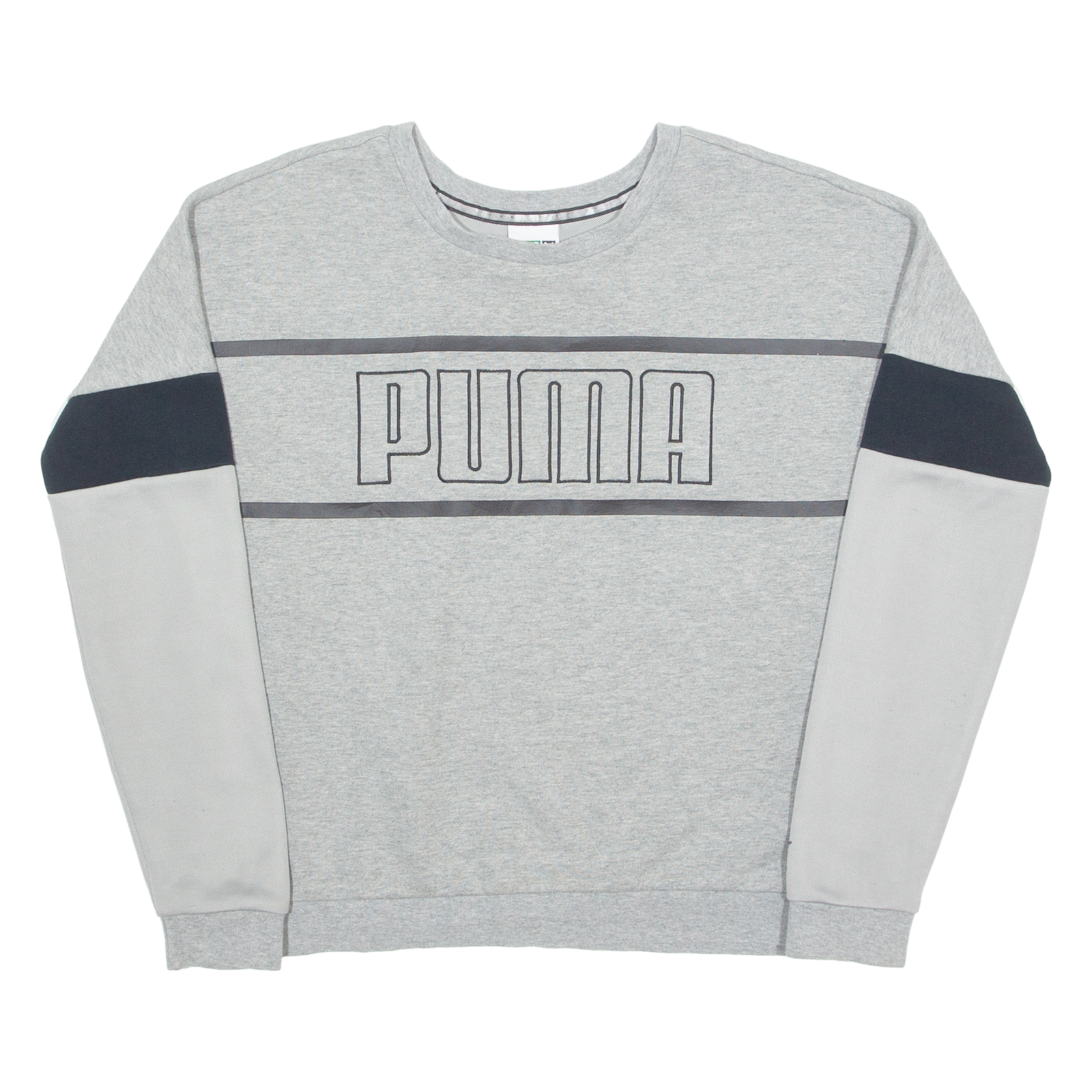 PUMA Womens Sweatshirt Grey Crew Neck UK 12 Refurbished - N/A refurbished available on Cerqular