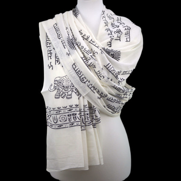 Buy OMSutra Karma Mantra Yoga Prayer Shawl | Color: White Refurbished - $74.99 OMSutra Karma Mantra Yoga Prayer Shawl | Color: White Refurbished - N/A refurbished available on Cerqular