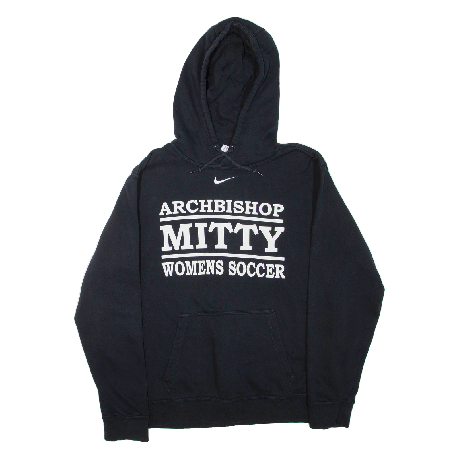 NIKE Archbishop Mitty Womens Soccer Mens Black Hoodie M Refurbished - N/A refurbished available on Cerqular