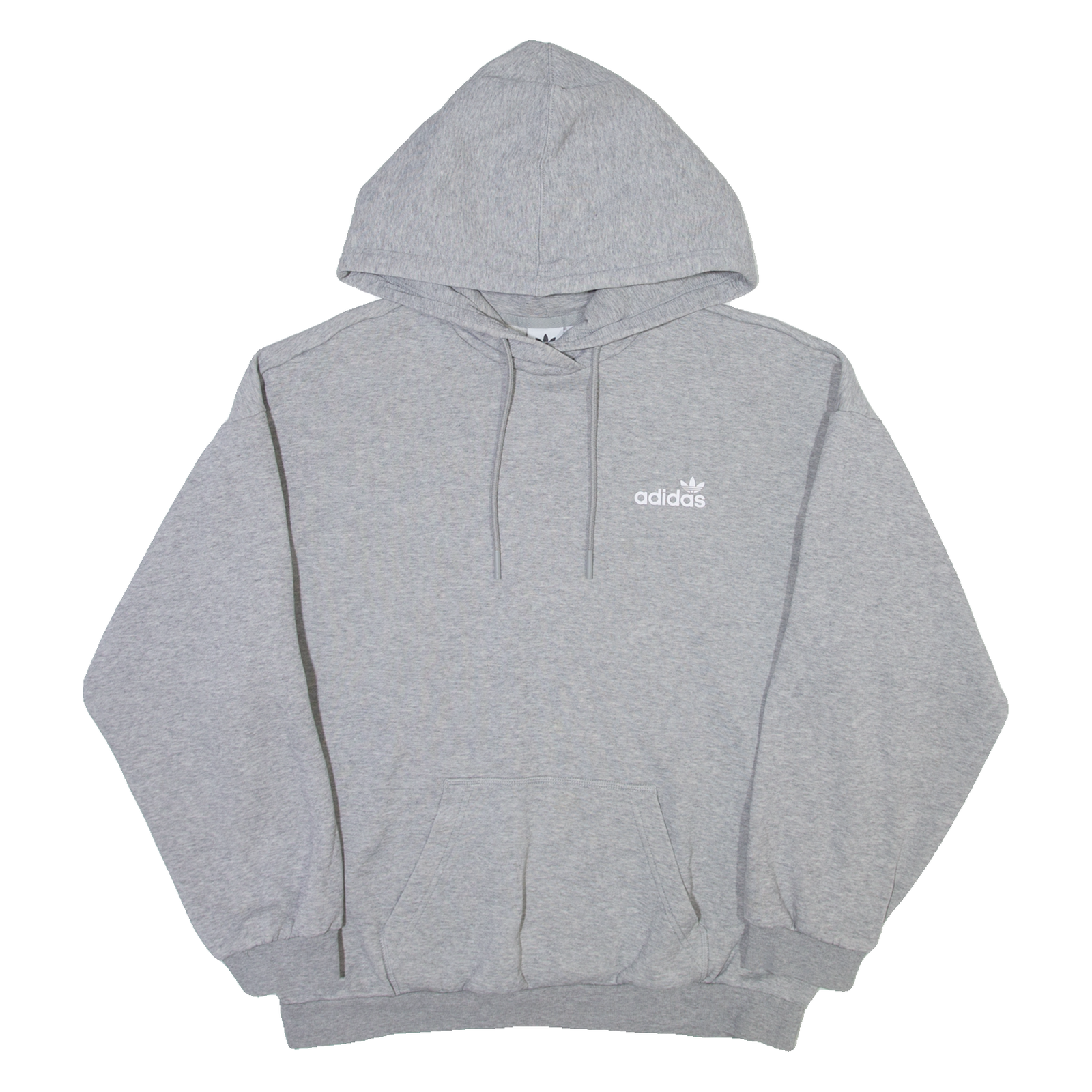 ADIDAS ORIGINALS Womens Grey Hoodie UK 12 Refurbished - N/A refurbished available on Cerqular