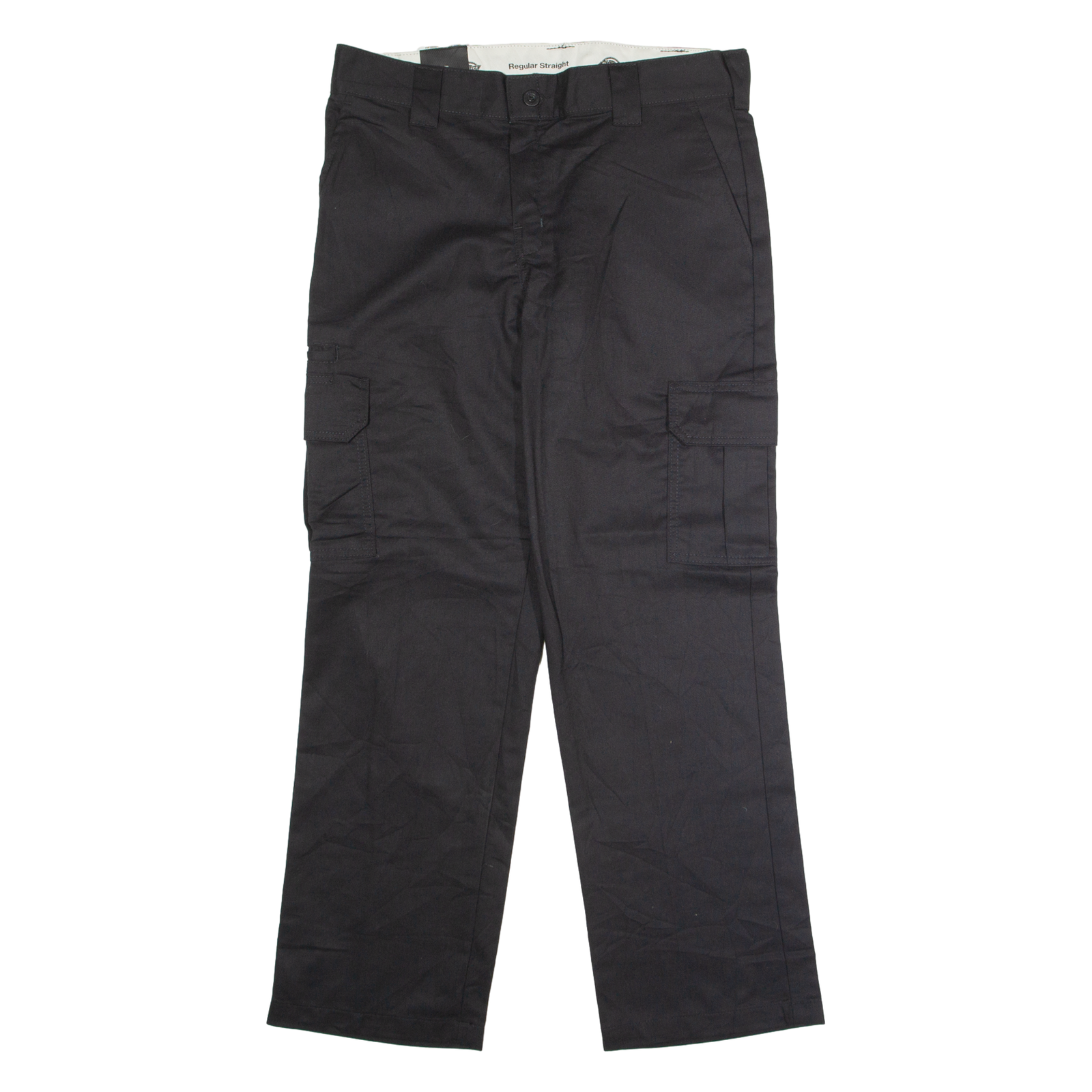DICKIES Workwear Cargo Mens Trousers Black Regular Straight W34 L30 Refurbished - N/A refurbished available on Cerqular