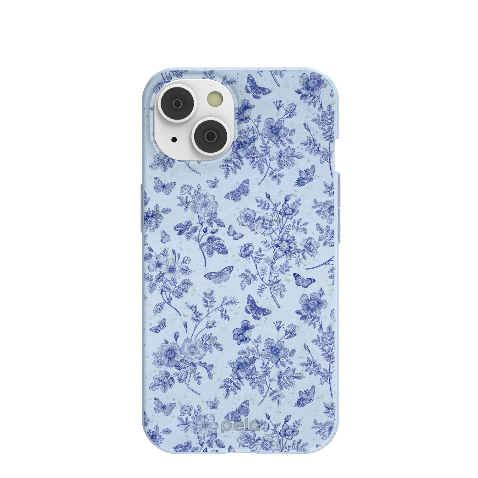 Powder Blue Porcelain iPhone 14/16e Case Refurbished - Pela Case refurbished available on Cerqular
