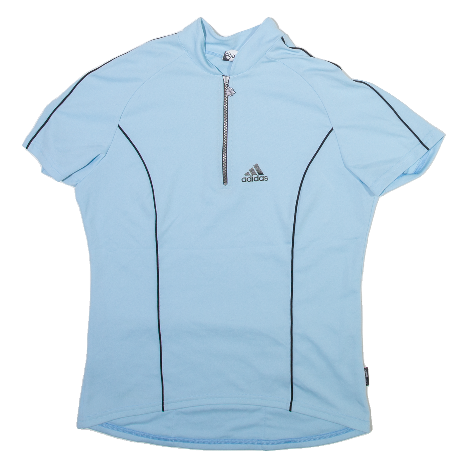ADIDAS Mens Jersey Blue 1/4 Zip L Refurbished - N/A refurbished available on Cerqular