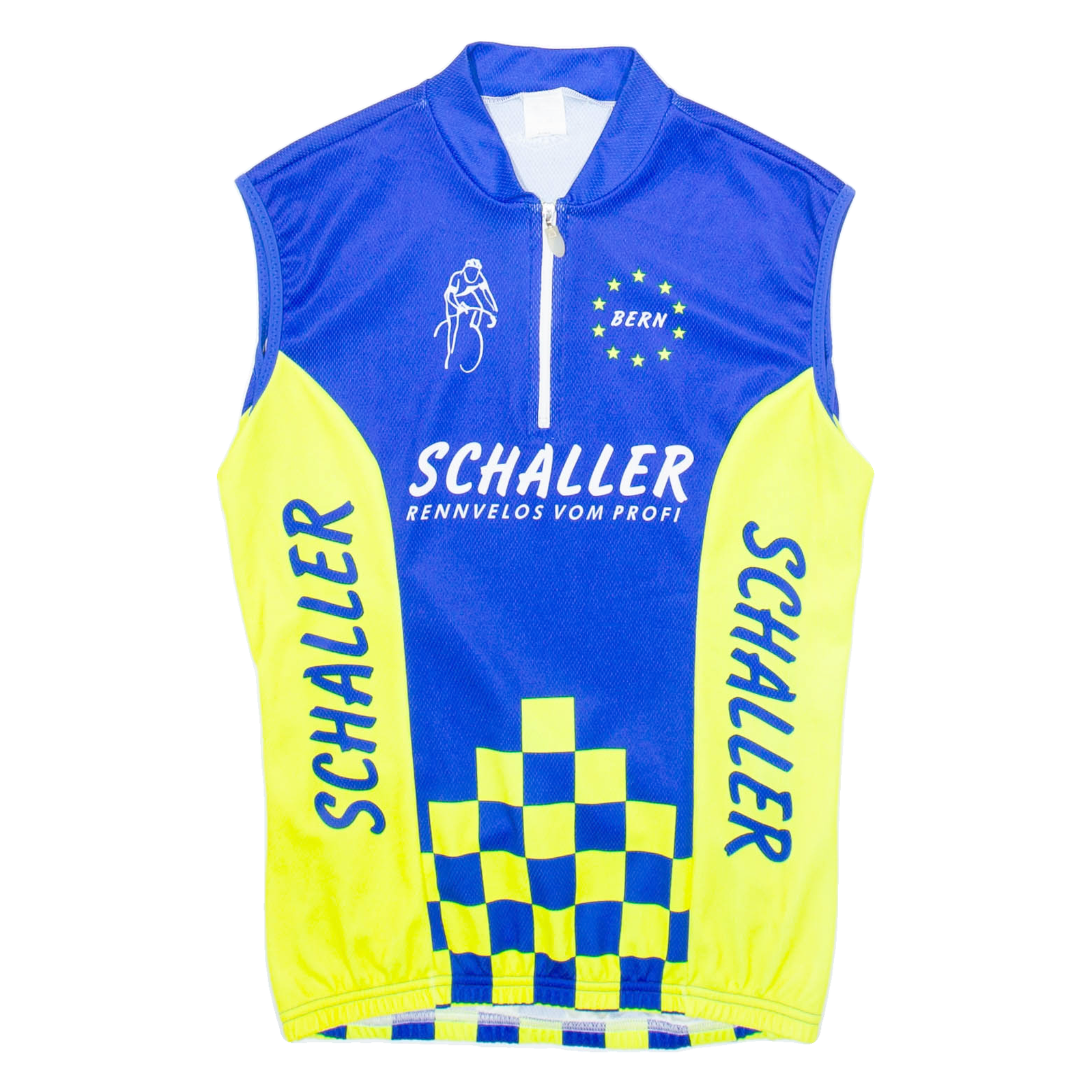 Cycling Mens Jersey Blue Sleeveless 1/2 Zip M Refurbished - N/A refurbished available on Cerqular