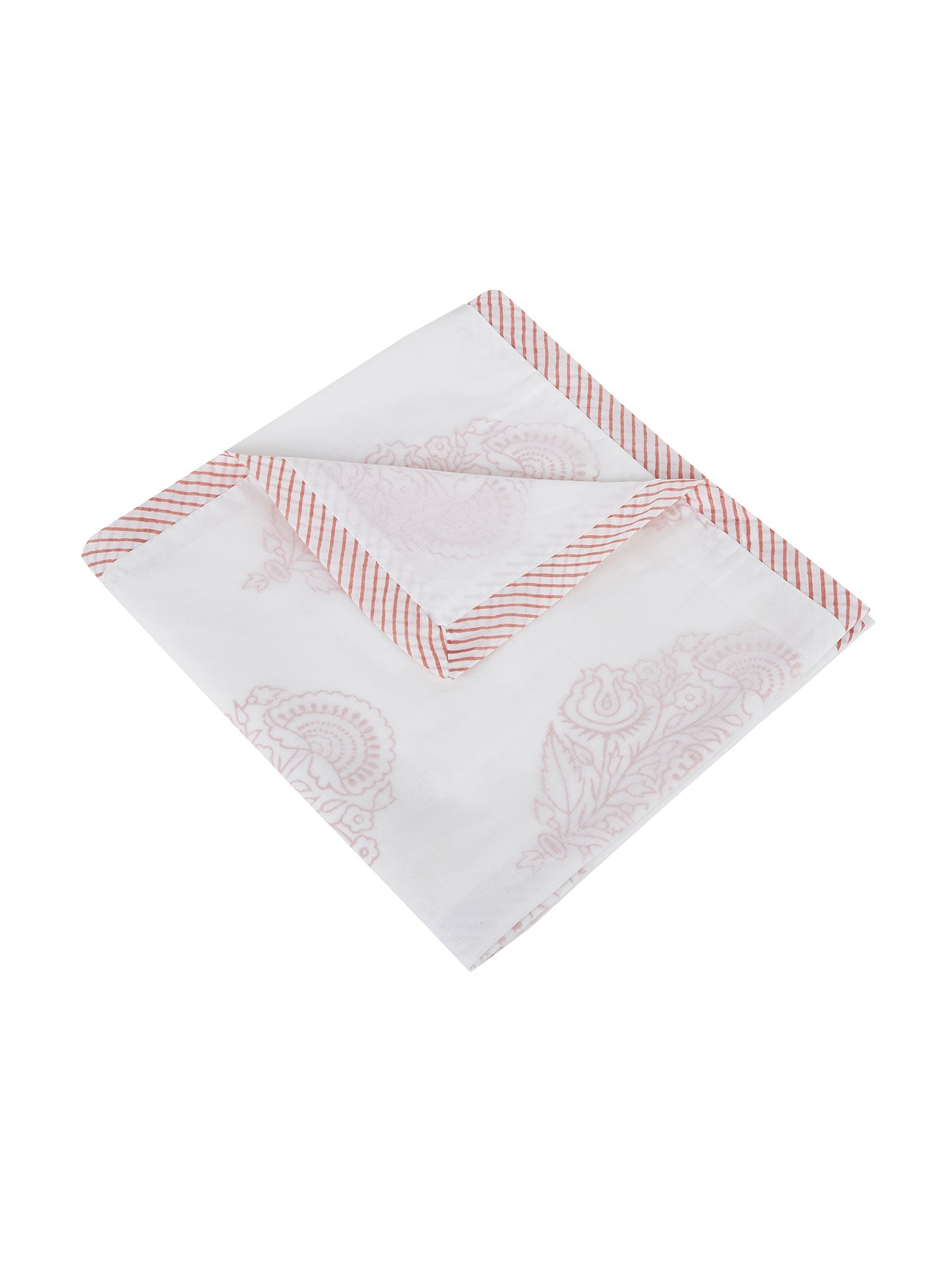 Pink City Cotton Dohar | Material: Natural Indian Cotton Refurbished - Malabar Baby refurbished available on Cerqular