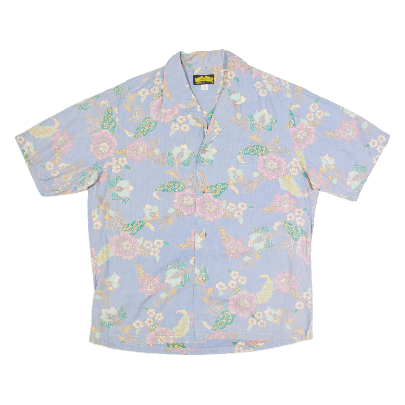 Buy PATRICK JAMES Womens Hawaiian Shirt Blue 90s Floral M Refurbished - $18.19 PATRICK JAMES Womens Hawaiian Shirt Blue 90s Floral M Refurbished - N/A refurbished available on Cerqular