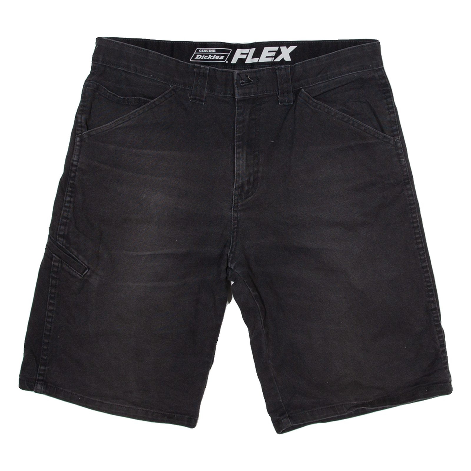 DICKIES Mens Workwear Shorts Grey M W34 Refurbished - N/A refurbished available on Cerqular