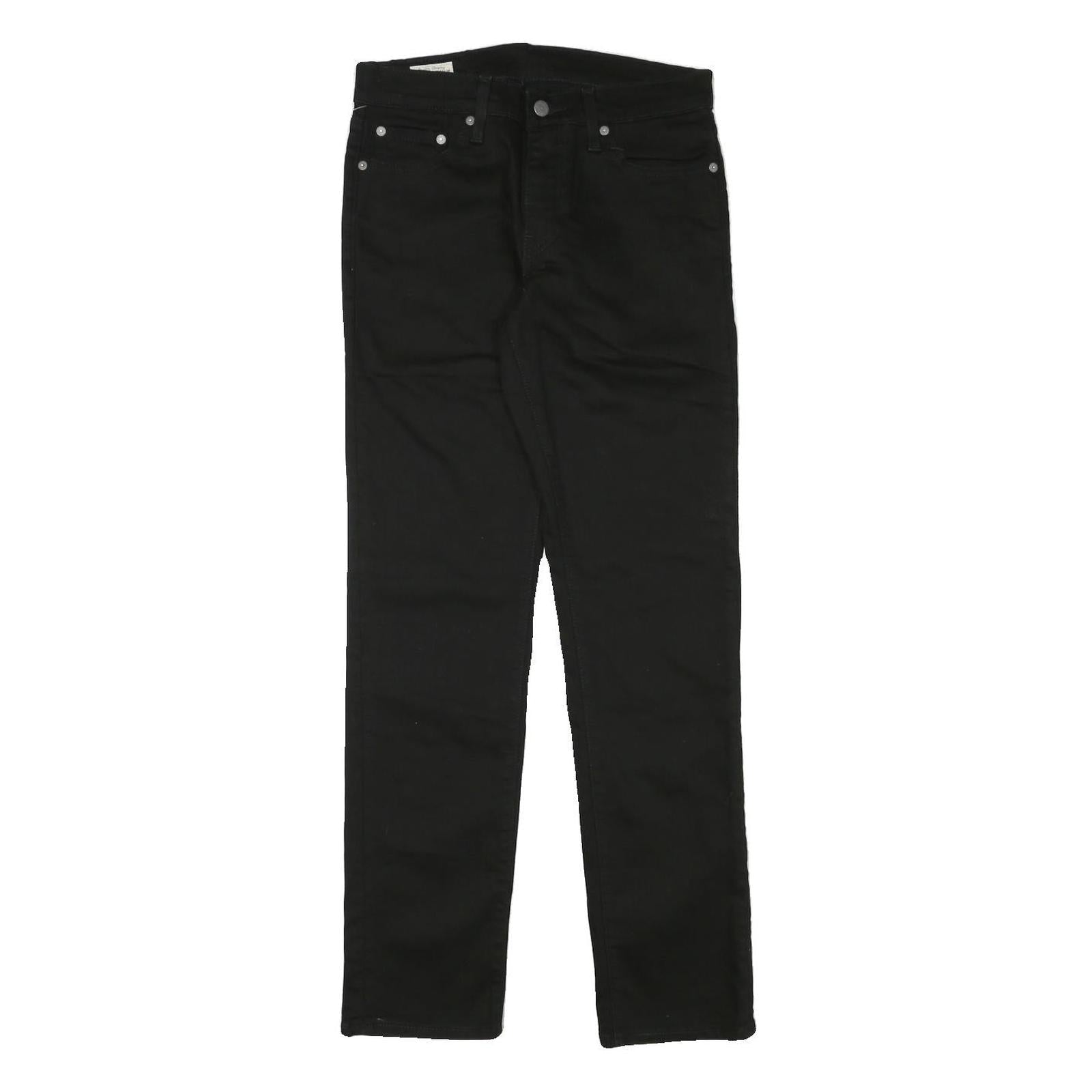LEVI'S 511 Mens Jeans Black Slim Skinny Denim W29 L32 Zip Cotton Blend Refurbished - N/A refurbished available on Cerqular