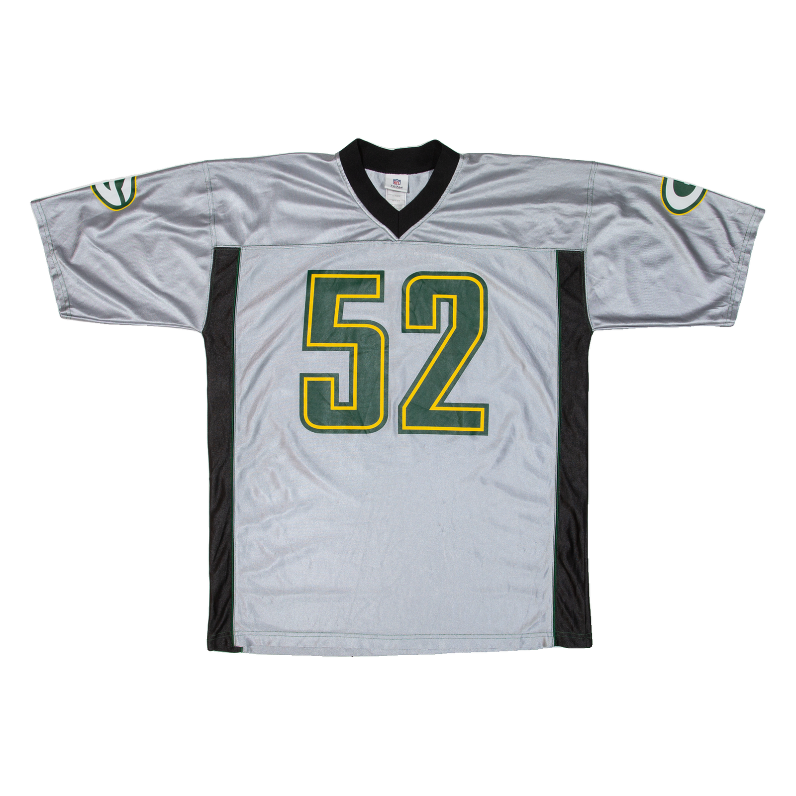 NFL Green Bay Packers Matthews Mens Jersey Silver USA V-Neck XL Refurbished - N/A refurbished available on Cerqular