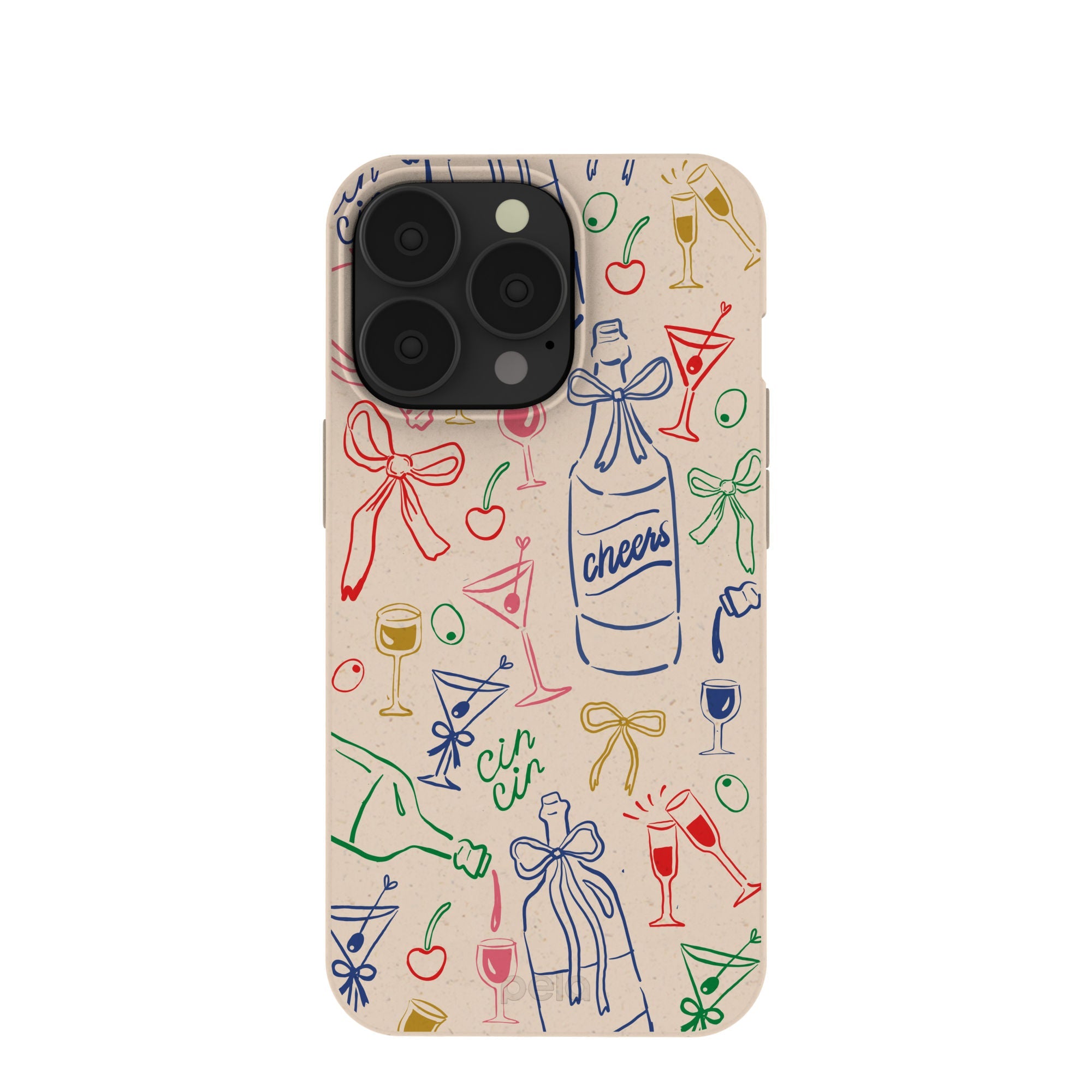 Seashell Midnight Toast iPhone 13 Pro Case Refurbished - Pela Case refurbished available on Cerqular