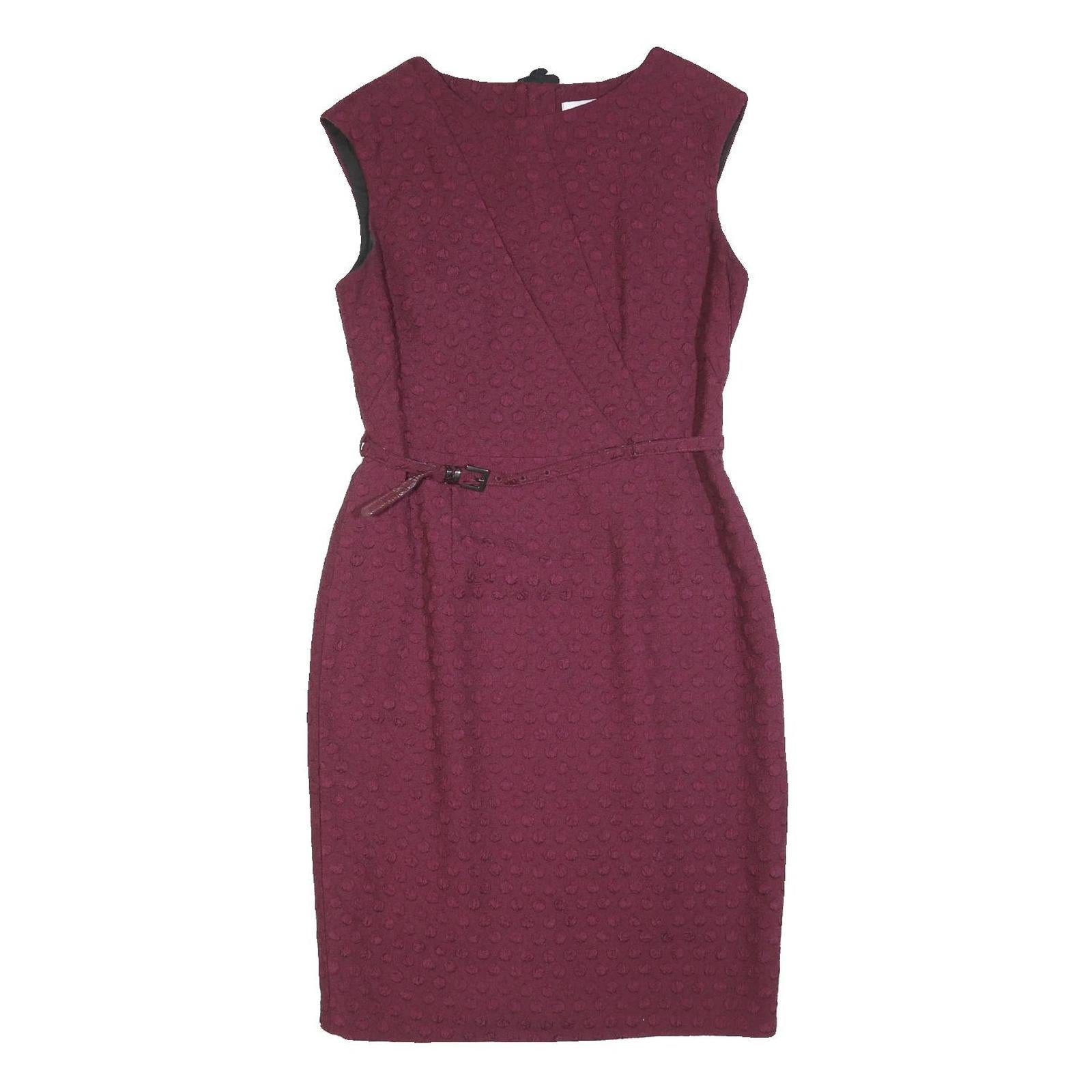 Buy ROKSANDA ILINCIC Womens Maroon Fit & Flare Polyester Blend Textured Sleeveless Refurbished - $84.49 ROKSANDA ILINCIC Womens Maroon Fit & Flare Polyester Blend Textured Sleeveless Refurbished - N/A refurbished available on Cerqular