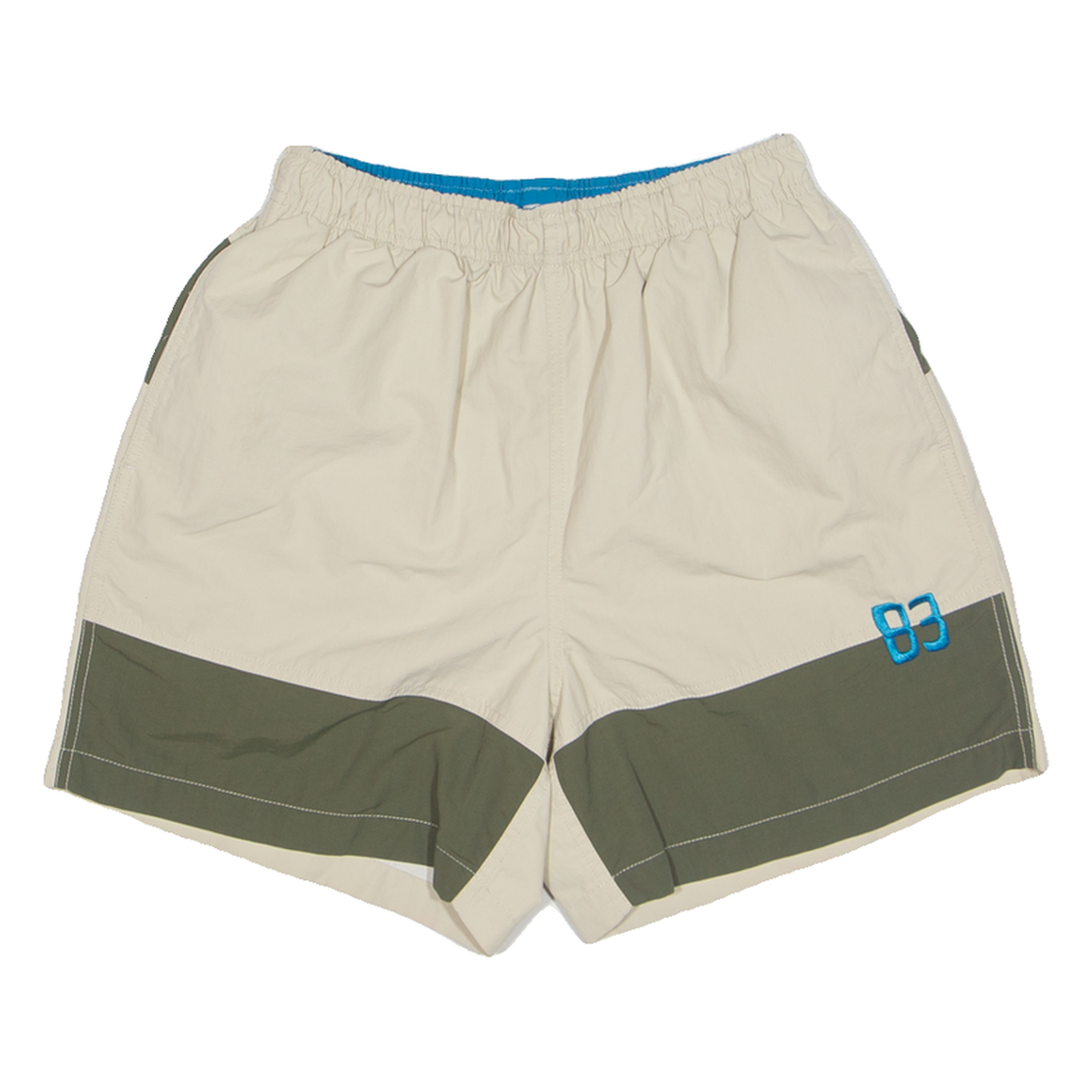NAUTICA Mesh Lined Mens Swimming Shorts Beige Relaxed S W24 Refurbished - N/A refurbished available on Cerqular