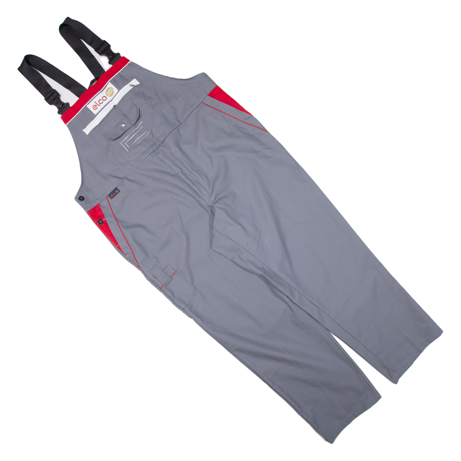 SPILAG Workwear Mens Overalls Grey Relaxed 2XL W46 L31 Refurbished - N/A refurbished available on Cerqular