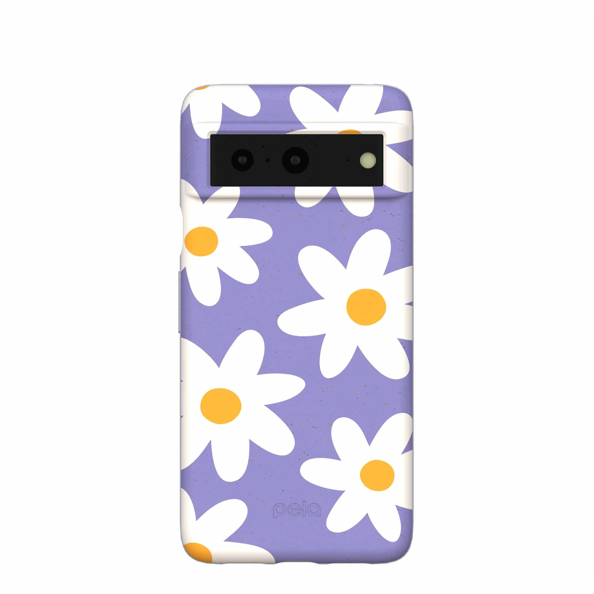 Lavender Daisy Google Pixel 8 Case Refurbished - Pela Case refurbished available on Cerqular