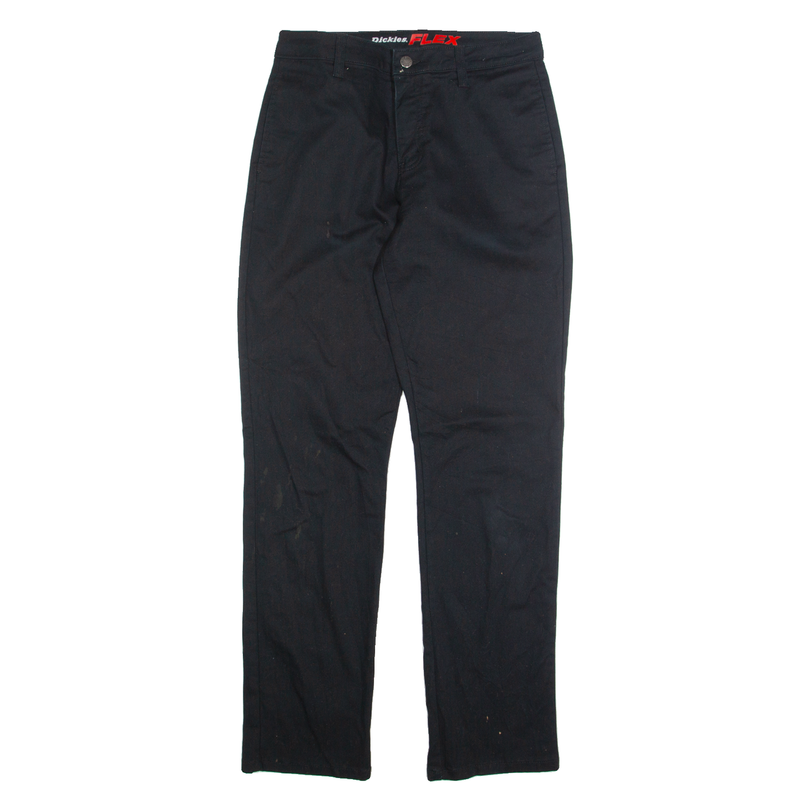 DICKIES Chino Mens Trousers Black Regular Straight W30 L30 Refurbished - N/A refurbished available on Cerqular