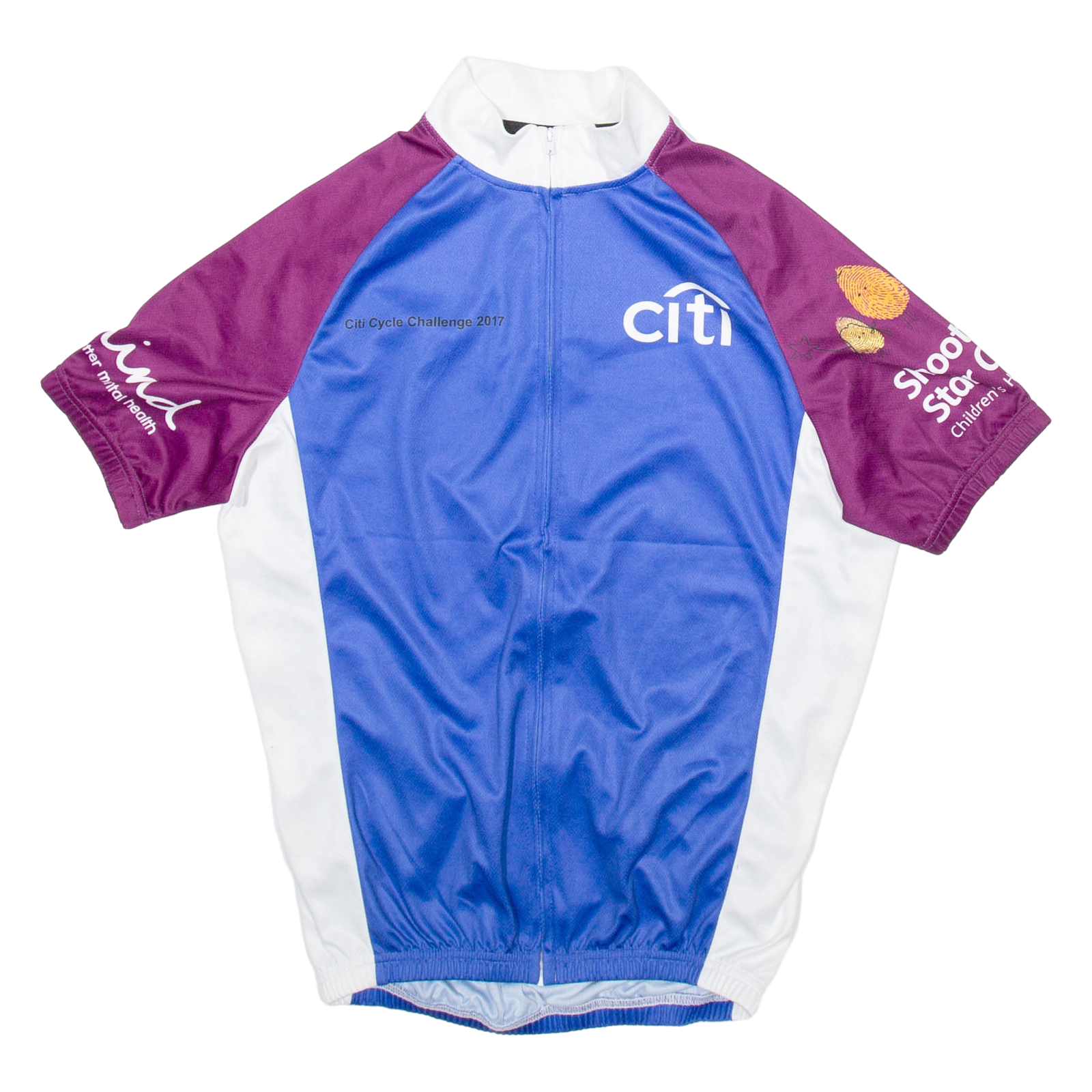 PRO-VISION Full Zip Cycling Mens Jersey Blue S Refurbished - N/A refurbished available on Cerqular