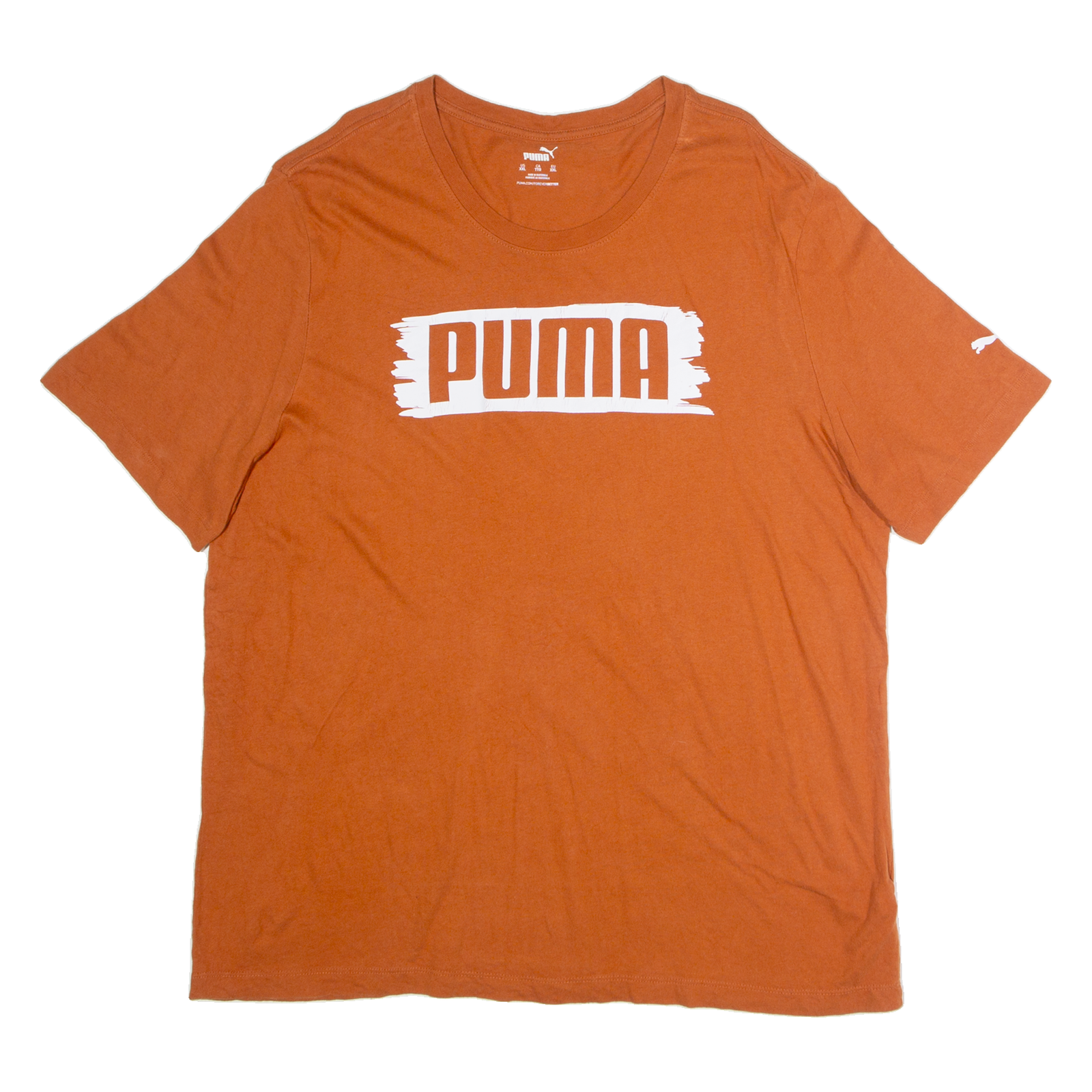 PUMA Mens T-Shirt Brown 2XL Refurbished - N/A refurbished available on Cerqular