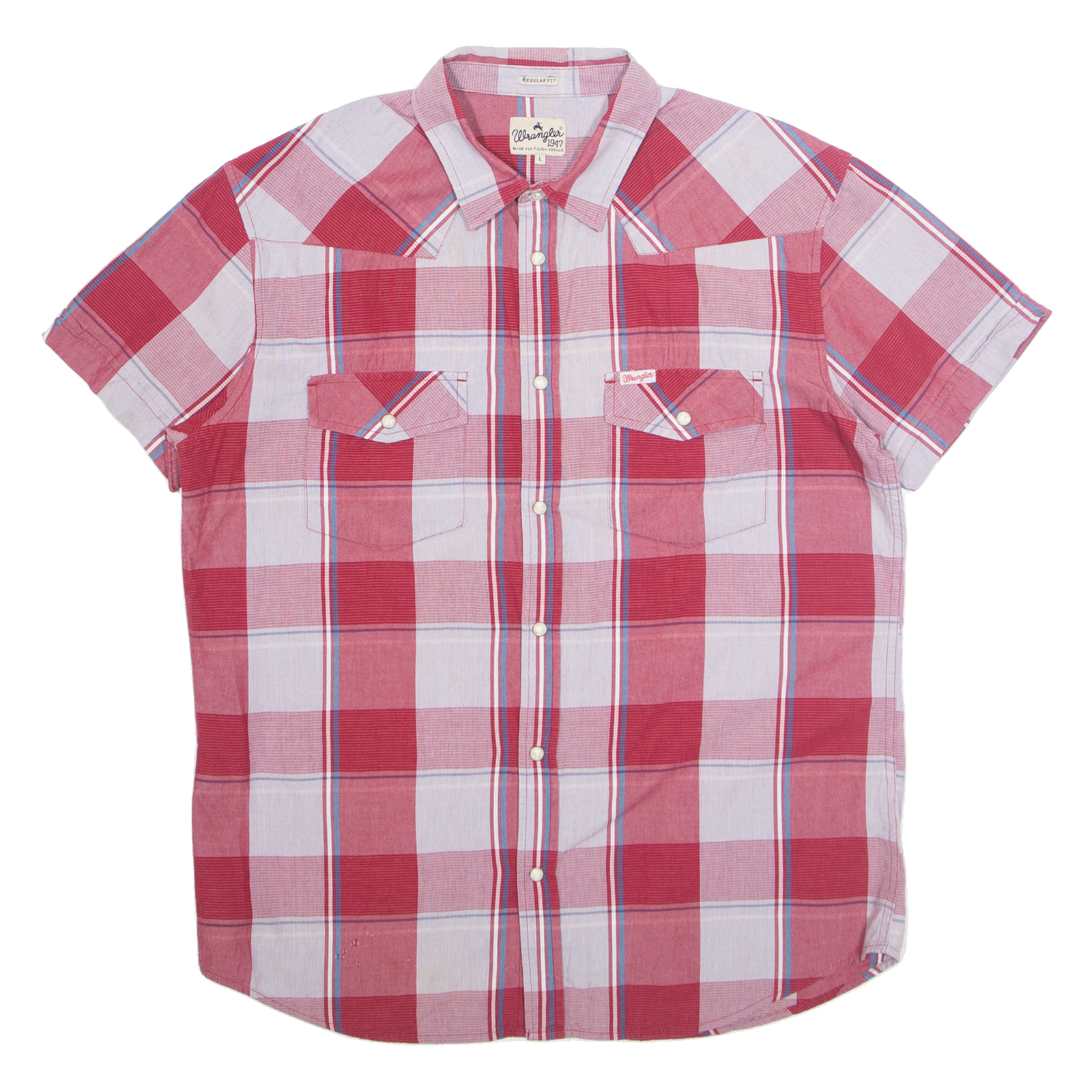 Buy WRANGLER Mens Shirt Red Check L Refurbished - $28.59 WRANGLER Mens Shirt Red Check L Refurbished - N/A refurbished available on Cerqular