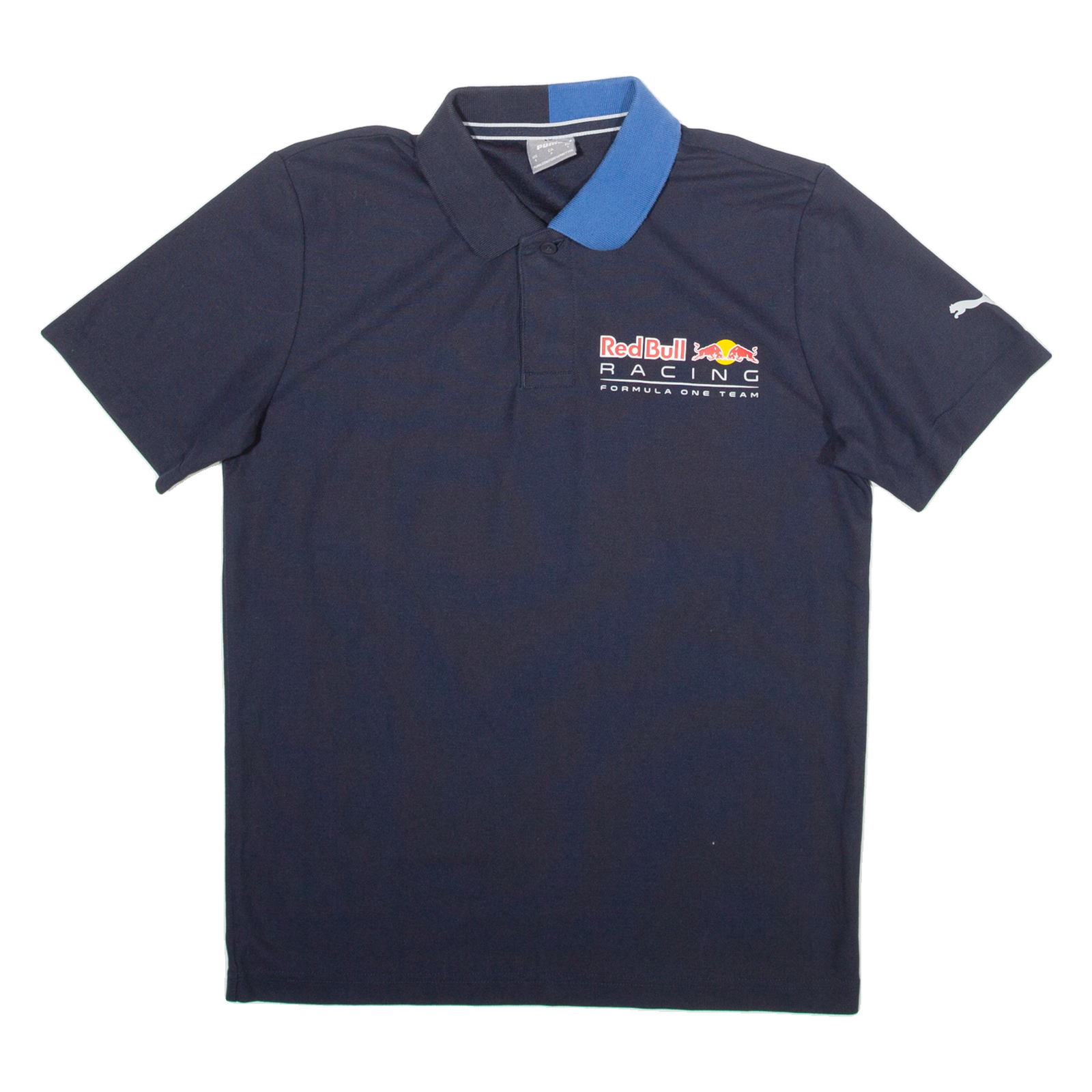 PUMA Red Bull Racing Formula One Team Mens Polo Shirt Blue S Refurbished - N/A refurbished available on Cerqular