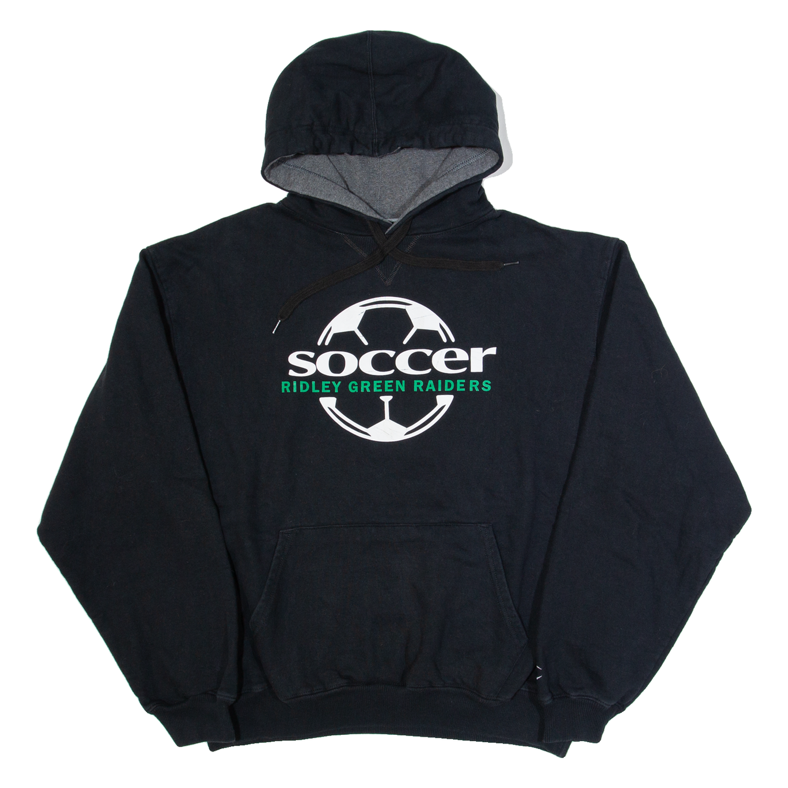 CHAMPION Ridley Green Raiders Soccer Mens Black Hoodie USA L Refurbished - N/A refurbished available on Cerqular
