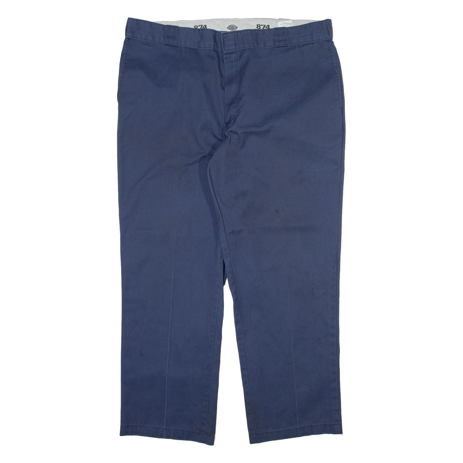DICKIES 874 Workwear Mens Trousers Blue Regular Straight W42 L30 Refurbished - N/A refurbished available on Cerqular
