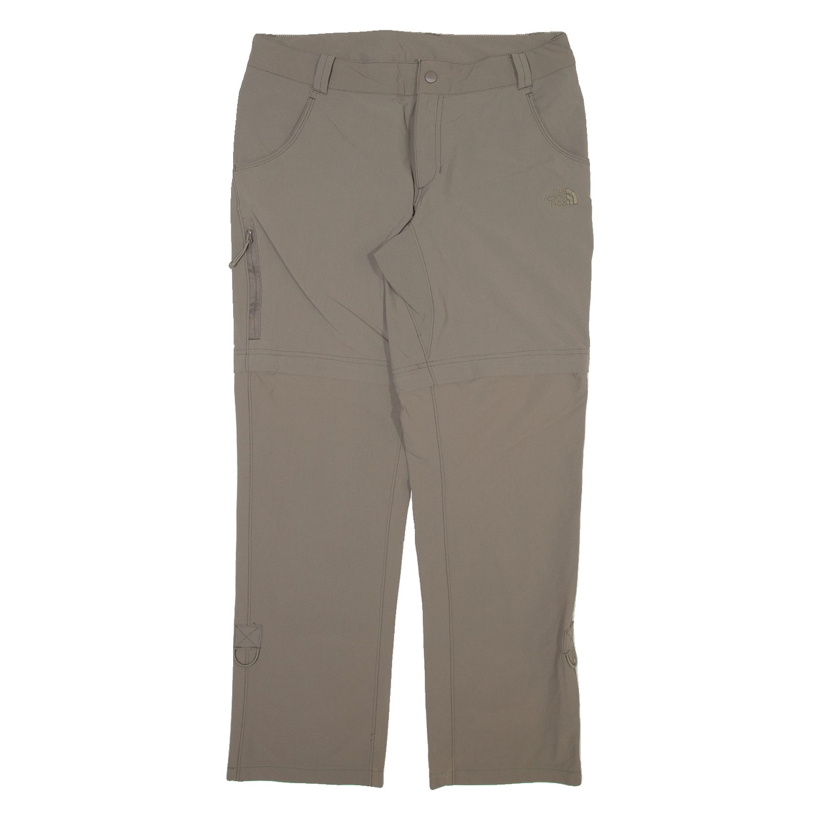 THE NORTH FACE Detachable Legs Womens Trousers Grey Straight Nylon W31 L28 Refurbished - N/A refurbished available on Cerqular