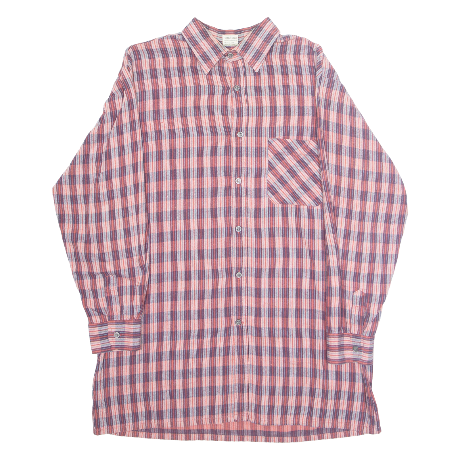 N40 Mens Shirt Maroon Striped Long Sleeve XL Refurbished - N/A refurbished available on Cerqular
