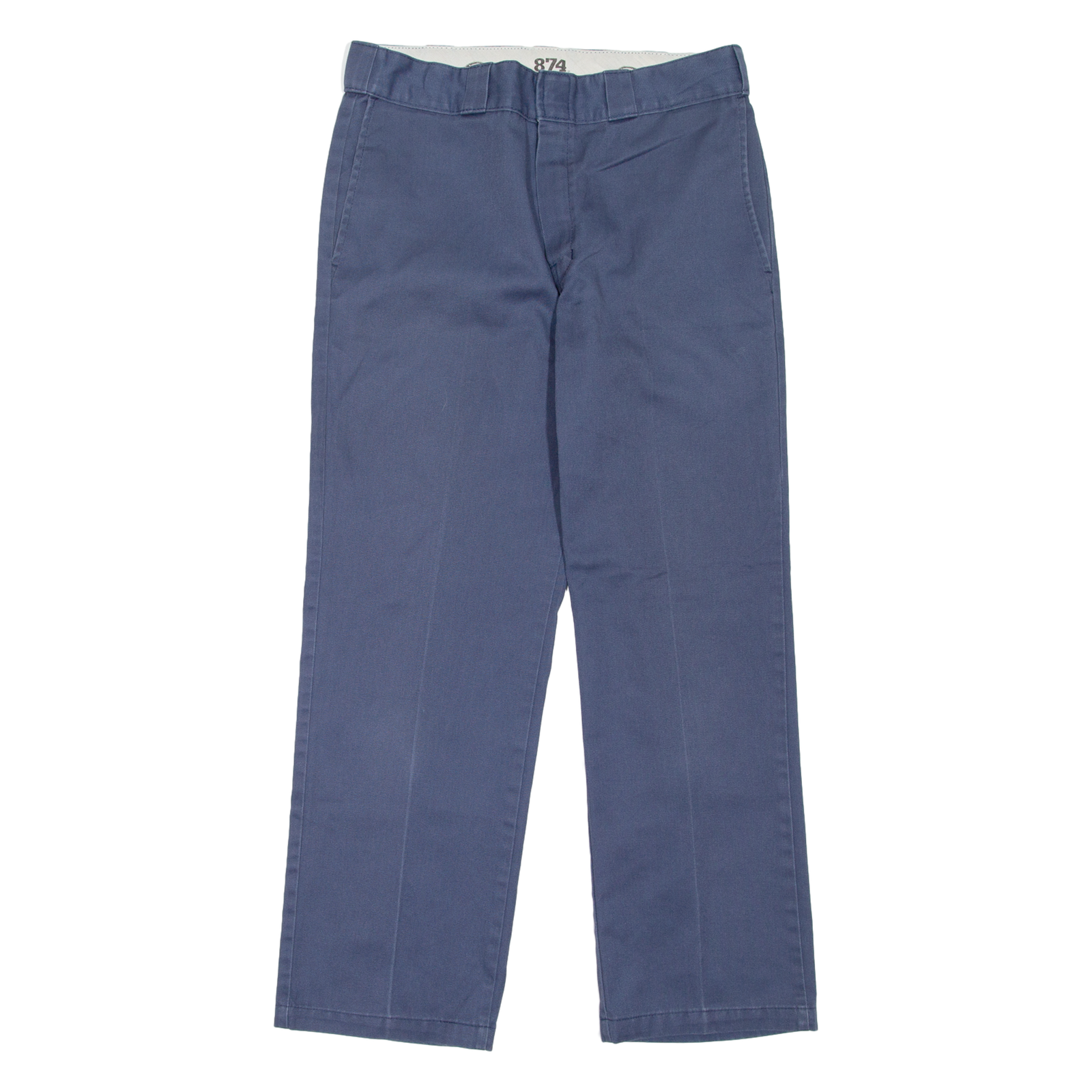 DICKIES 874 Workwear Mens Trousers Blue Regular Straight W32 L29 Refurbished - N/A refurbished available on Cerqular
